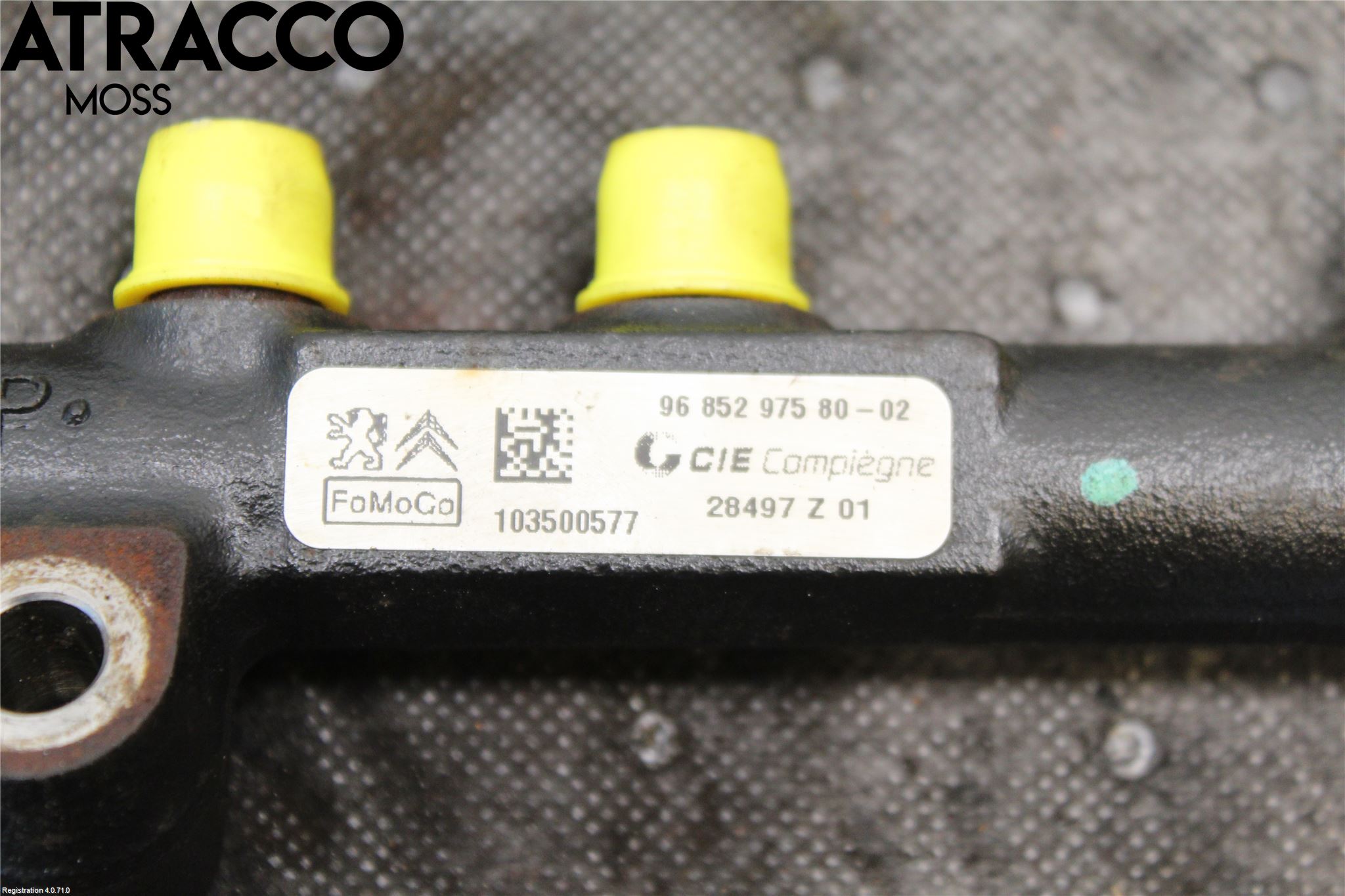Volvo V50 08-12 Inj. Fuelrail
