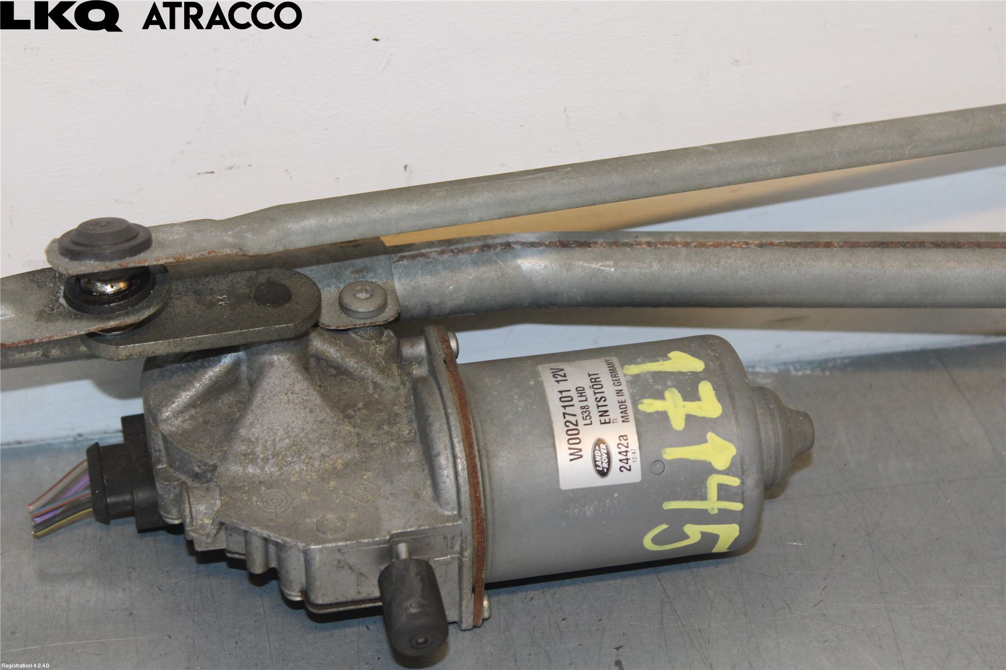 Landrover LAND ROVER RANGE ROVER EVOQUE (L538) 11-18 Torkarmotor Vindruta