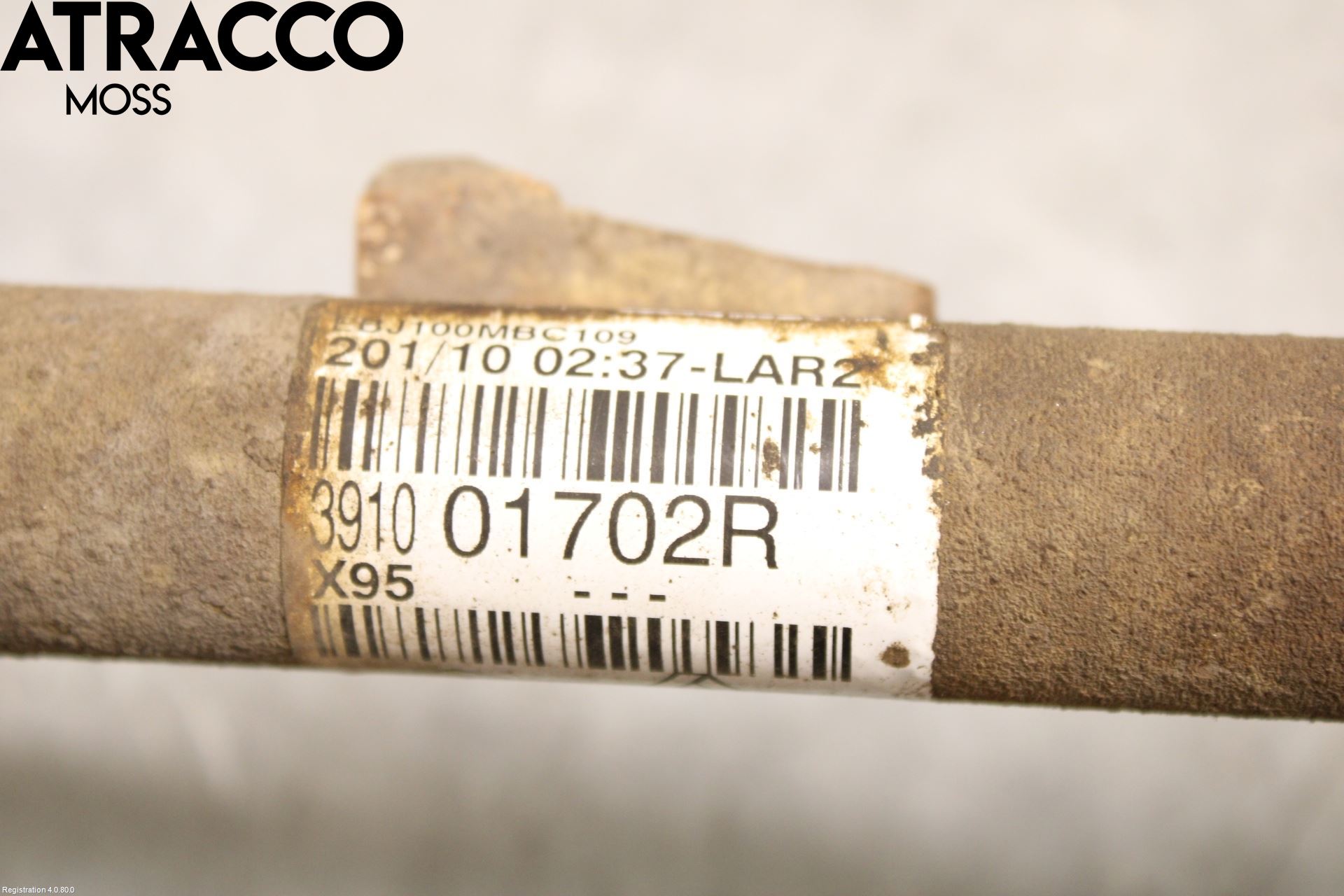 Renault SCÉNIC/GRAND 07-09 Drivaxel Bak Höger