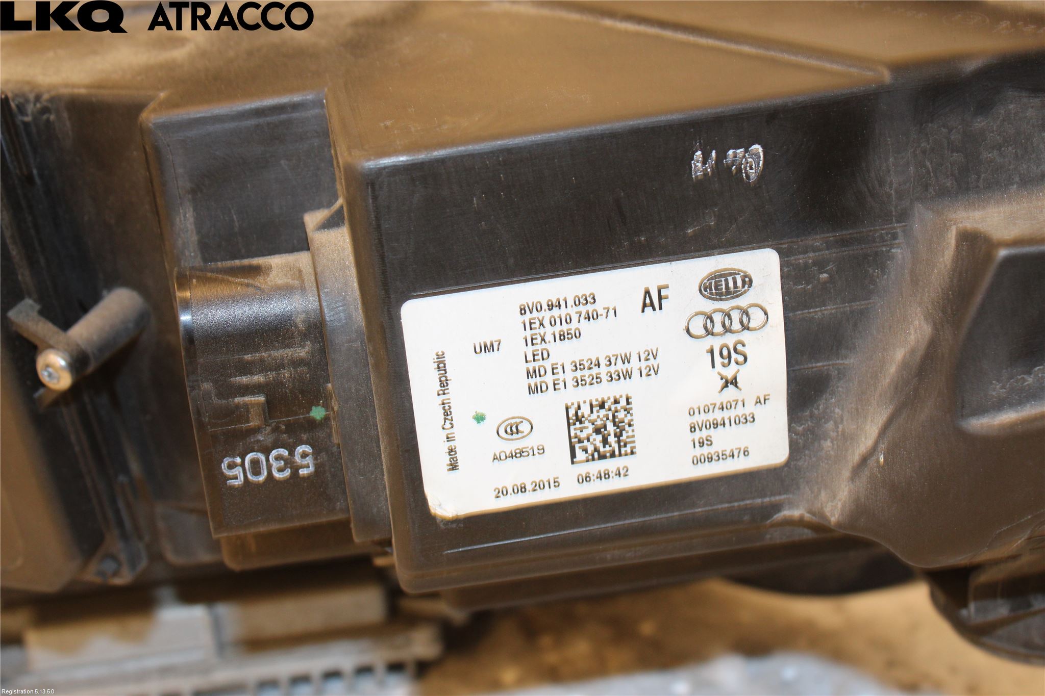Audi A3/S3 8V 13-20 Strålkastare Vänster