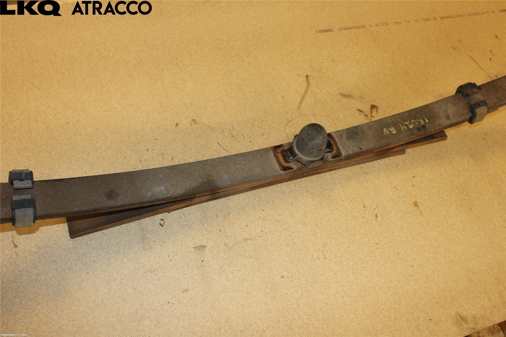 Ford RANGER EU 12-23 Fjäder Bak Blad