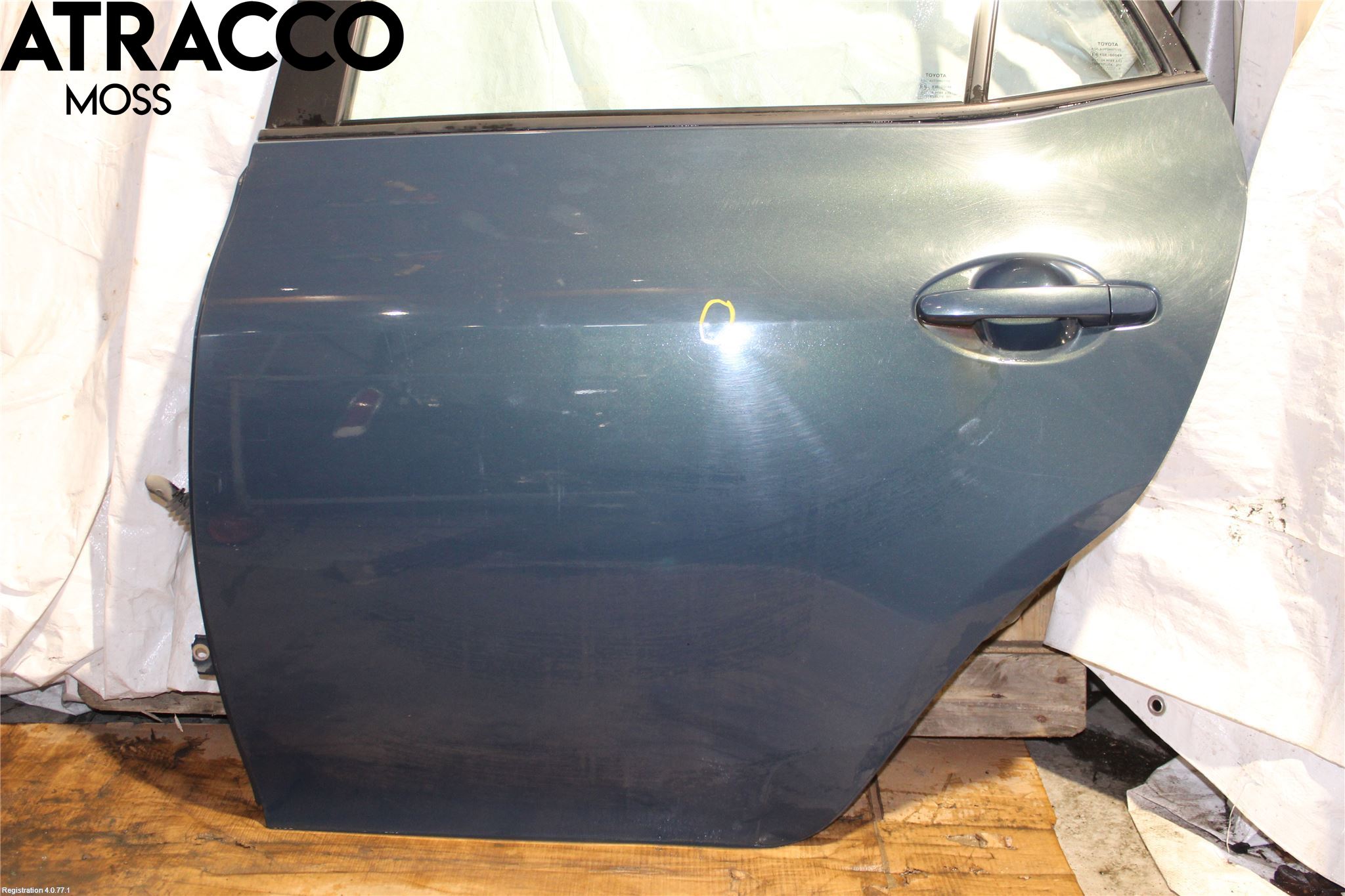 Toyota AURIS 07-09 Dörr Bak Vänster