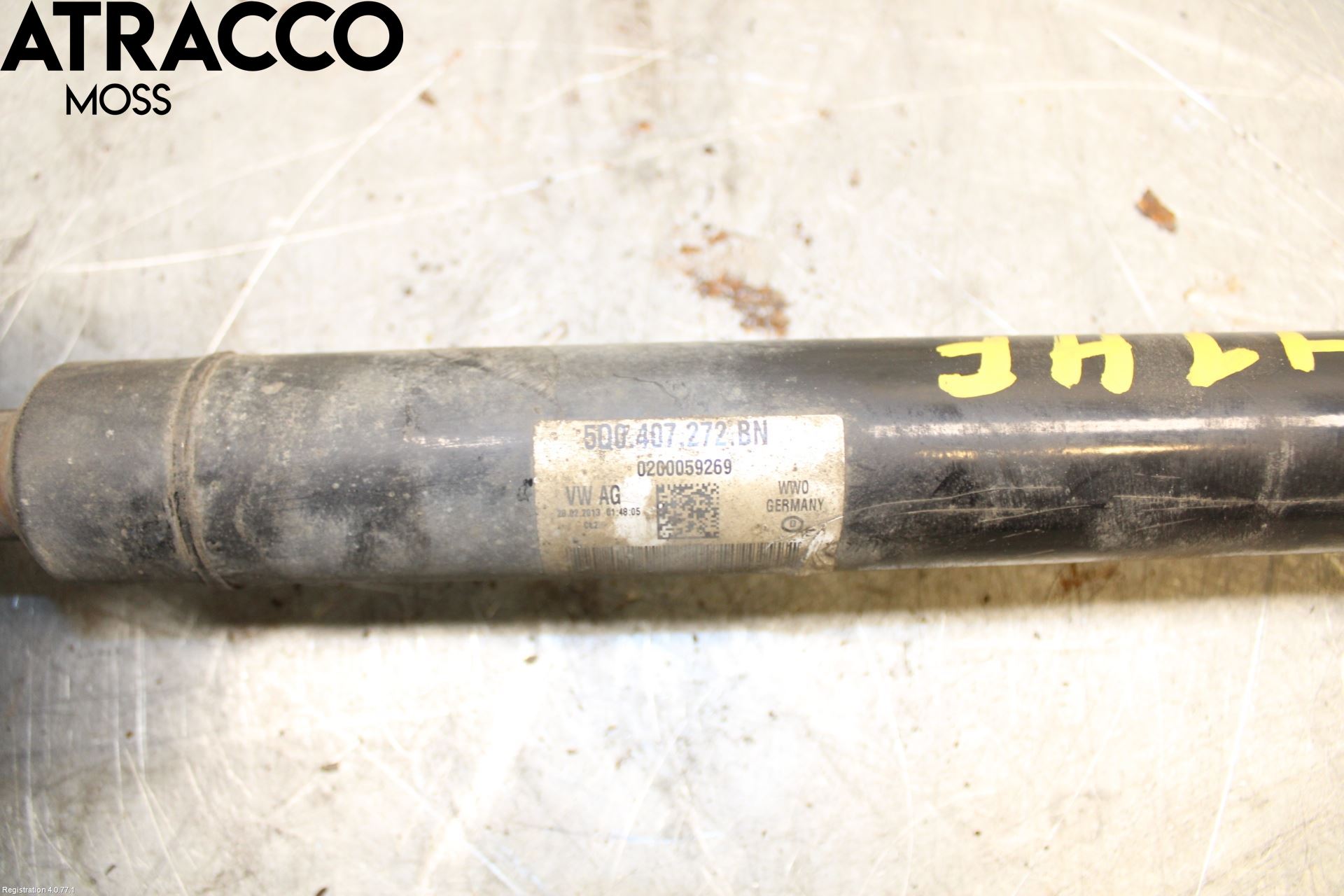 Volkswagen VW GOLF / E-GOLF VII 13-20 Drivaxel Fram Höger