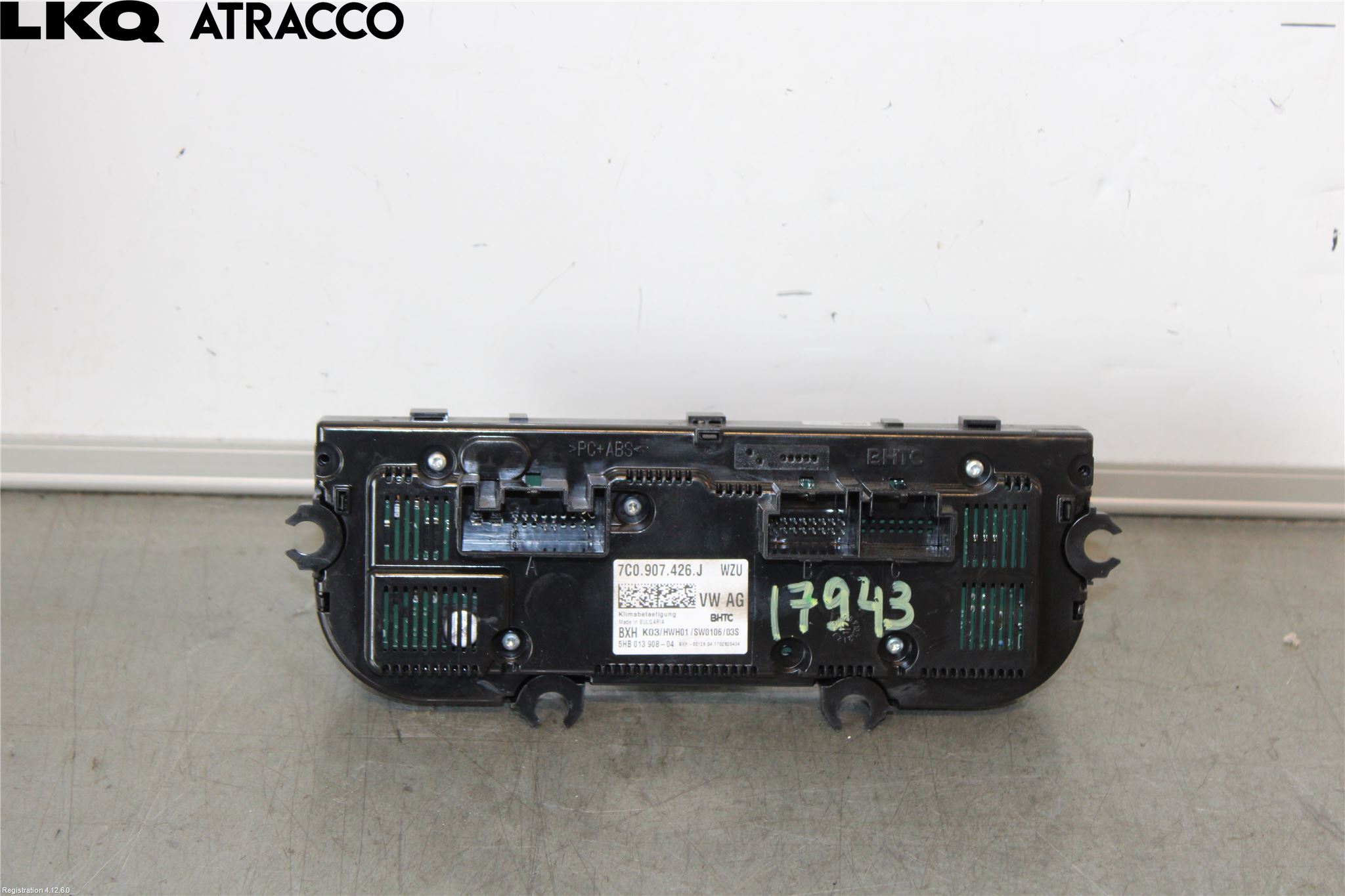 Volkswagen VW CRAFTER II / E-CRAFTER 17- Ac Styrenhet Ac Manöveren