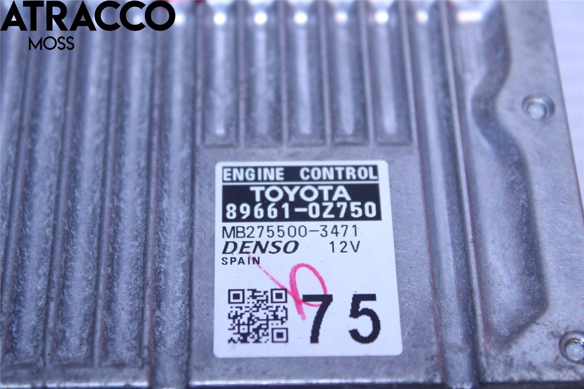 Toyota AURIS 13-19 Styrenhet Insprut Bensin