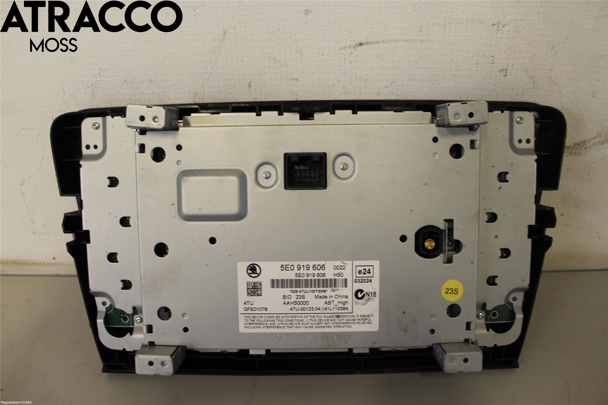 Skoda OCTAVIA (5E) 13-20 Cd Radio - Multimediapanel