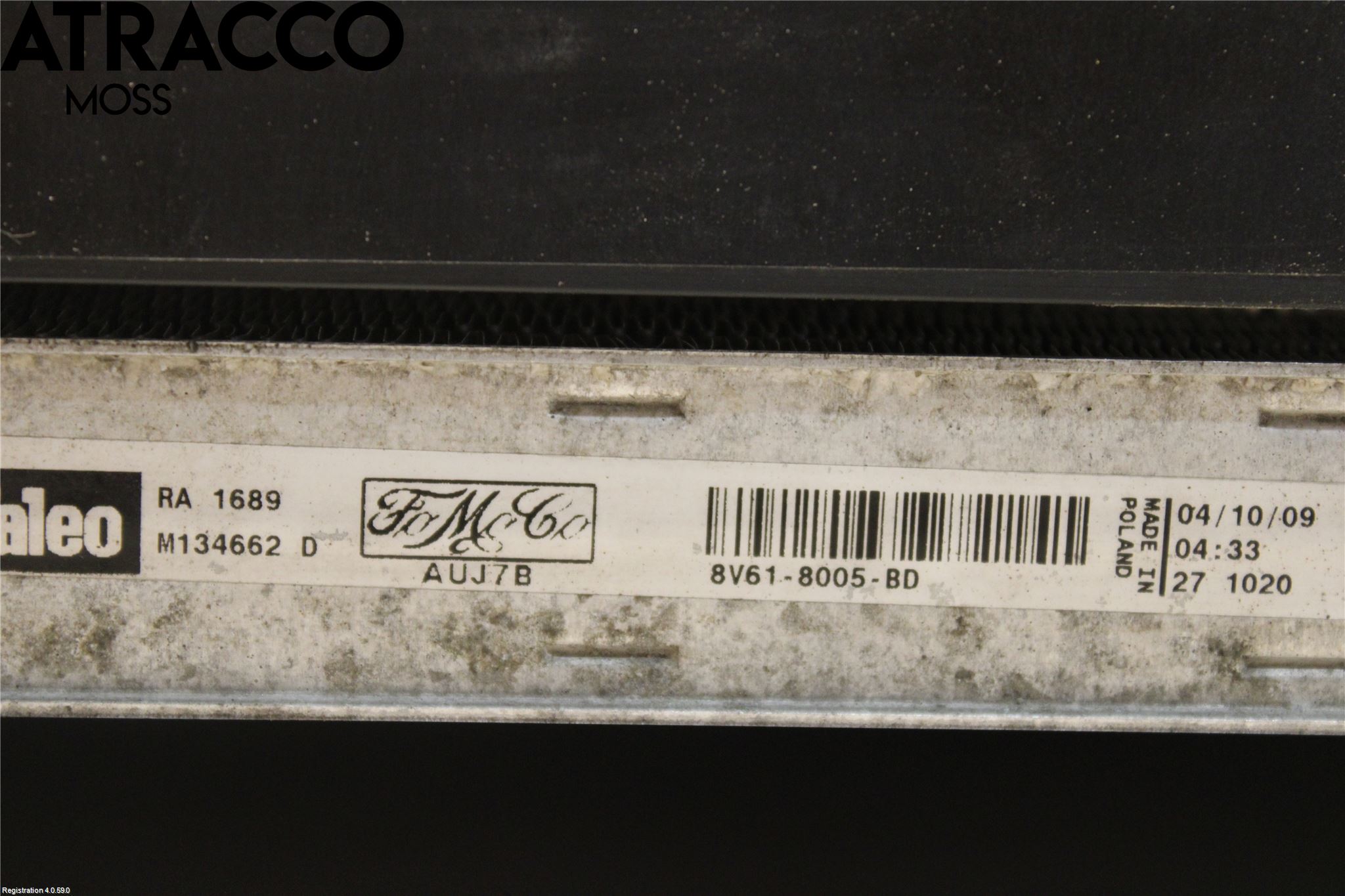 Mazda 3 II 09-13 Kylfläktkåpa