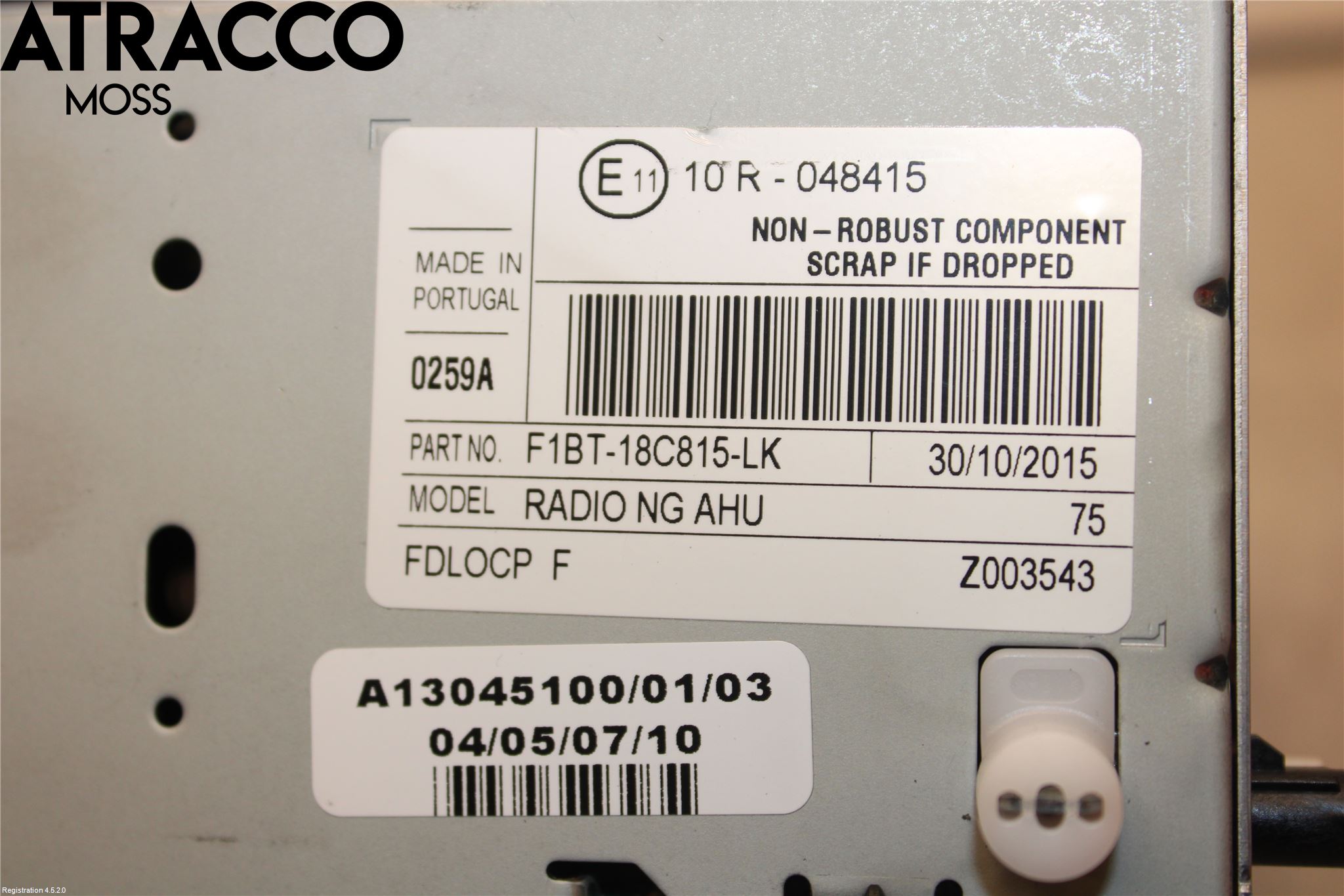Ford FOCUS 15-18 Cd Radio - Multimediapanel