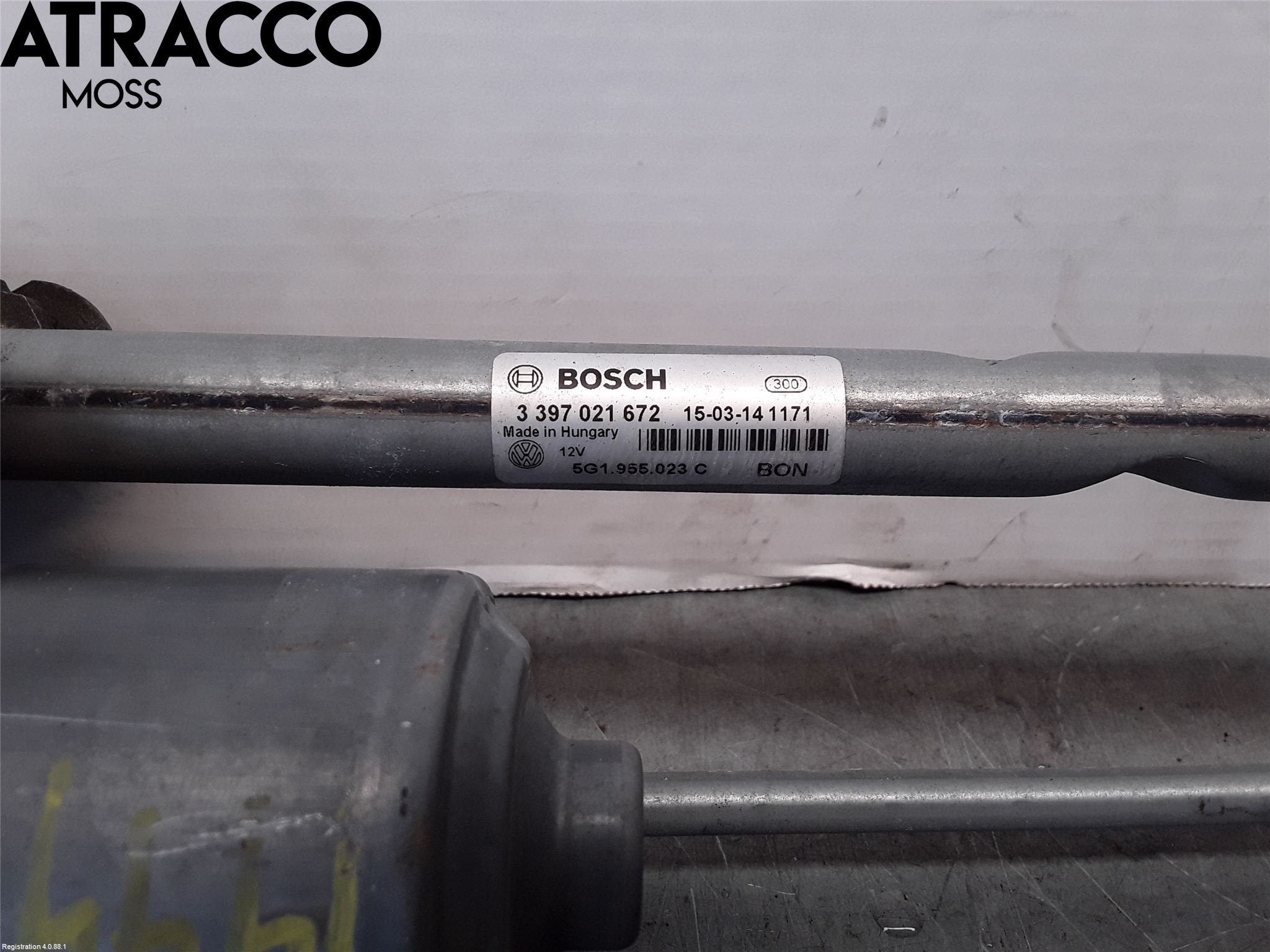 Volkswagen VW GOLF PLUS/CROSS GOLF 04-14 Torkarmotor Vindruta