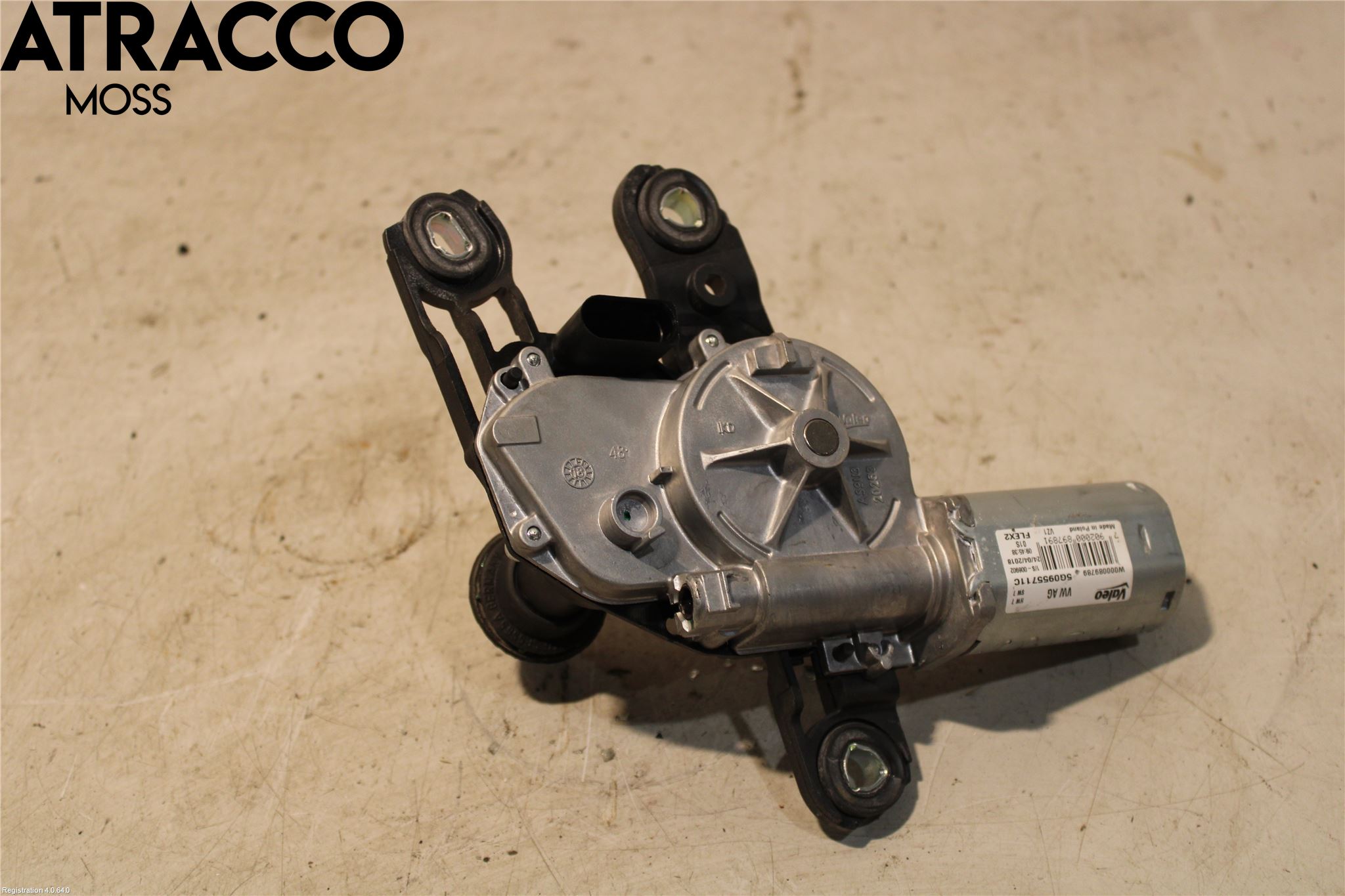 Volkswagen VW GOLF / E-GOLF VII 13-20 Torkarmotor Baklucka