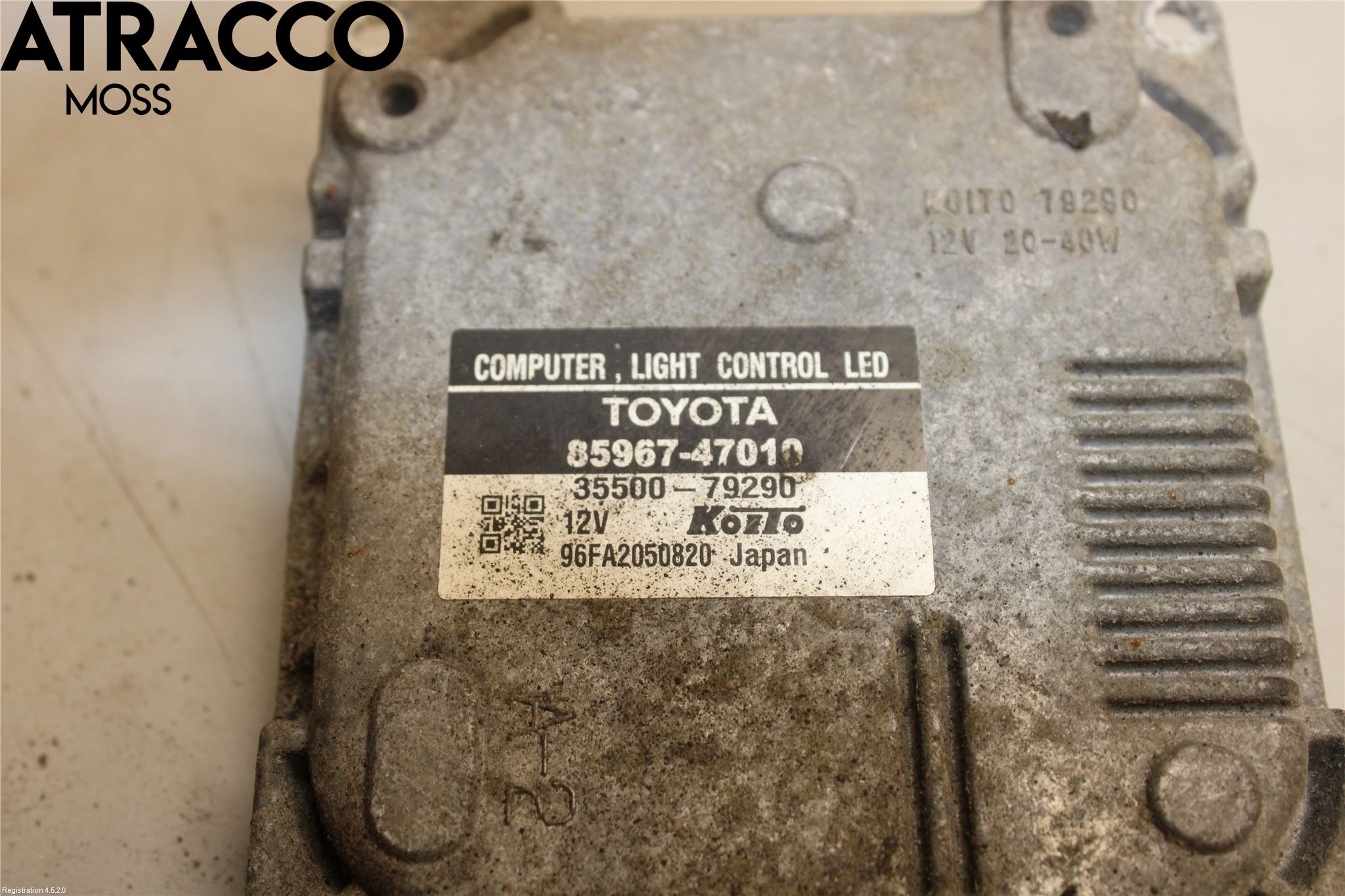 Toyota PRIUS ZVW30 09-20 Styrenhet Strålkastare