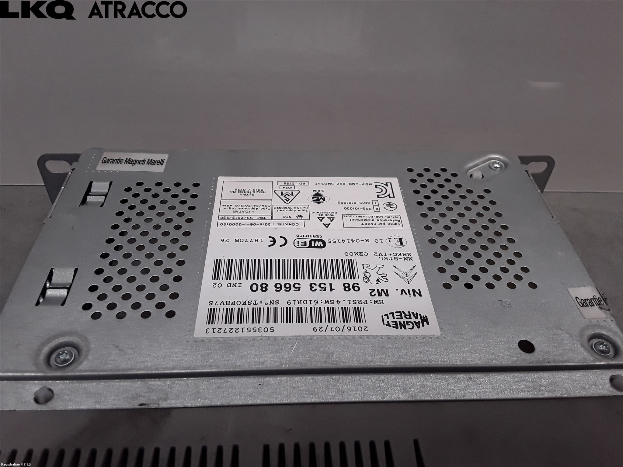 Peugeot PEUGOT 208 16-19 Radio