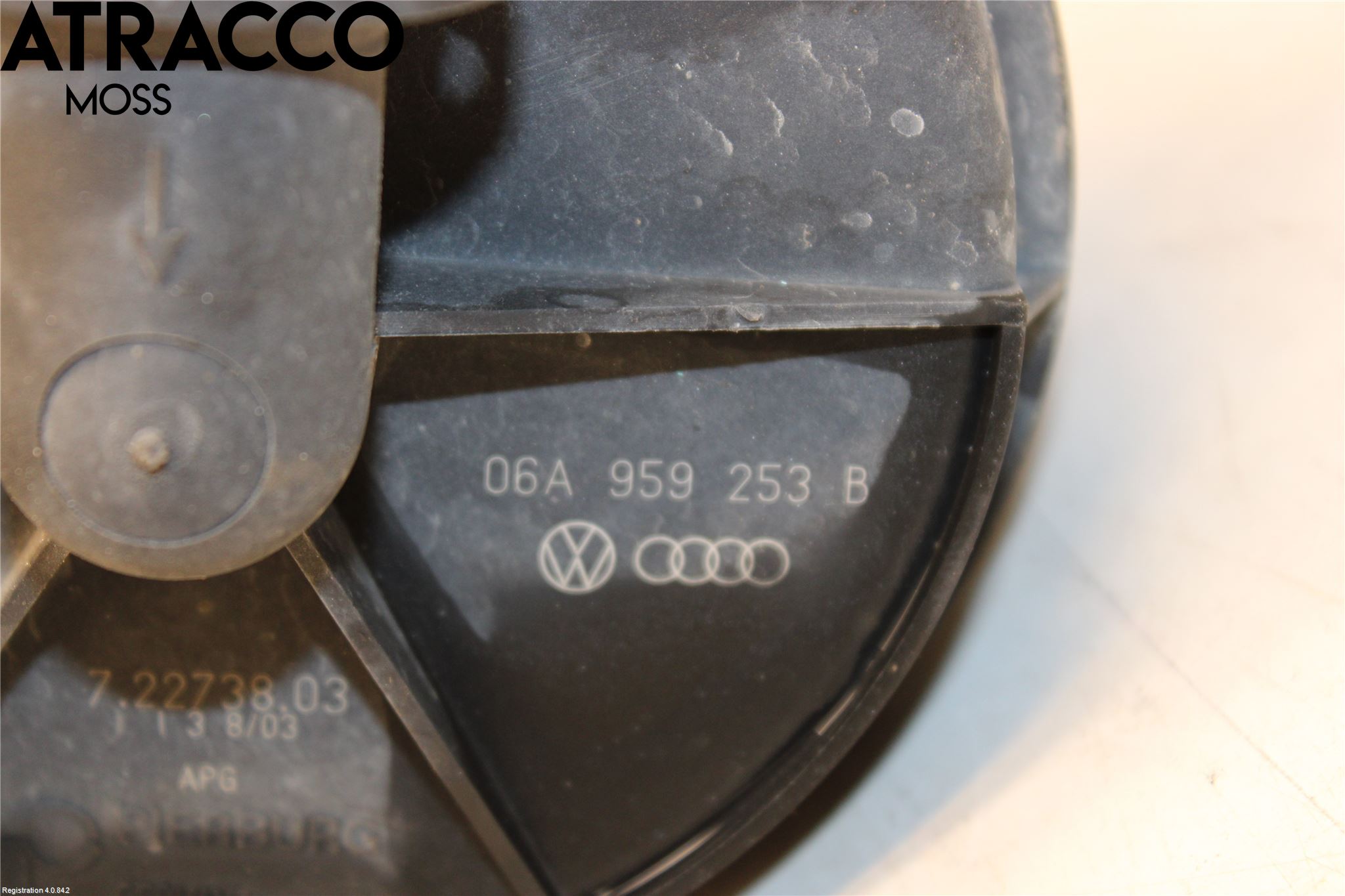 Audi A4/S4 01-05 Luftpump-Avgasrening