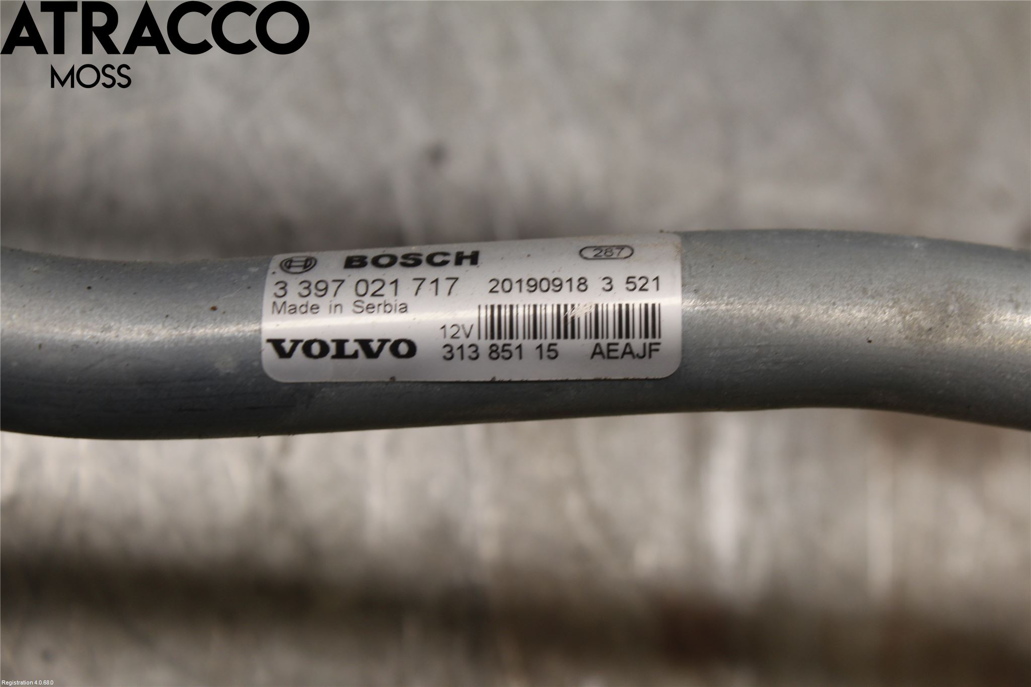 Volvo V90 17->> Torkarmotor Vindruta