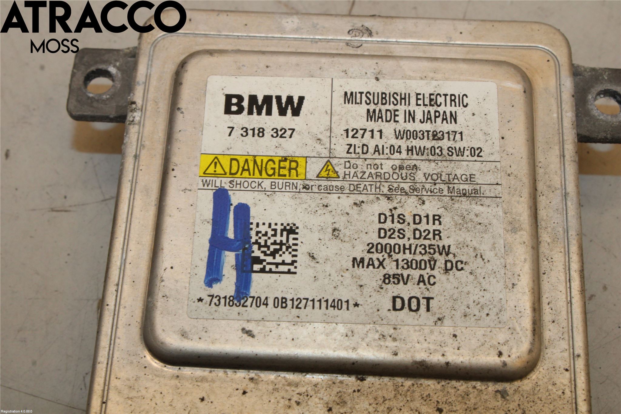 BMW X1 E84 10-15 Styrenhet Strålkastare