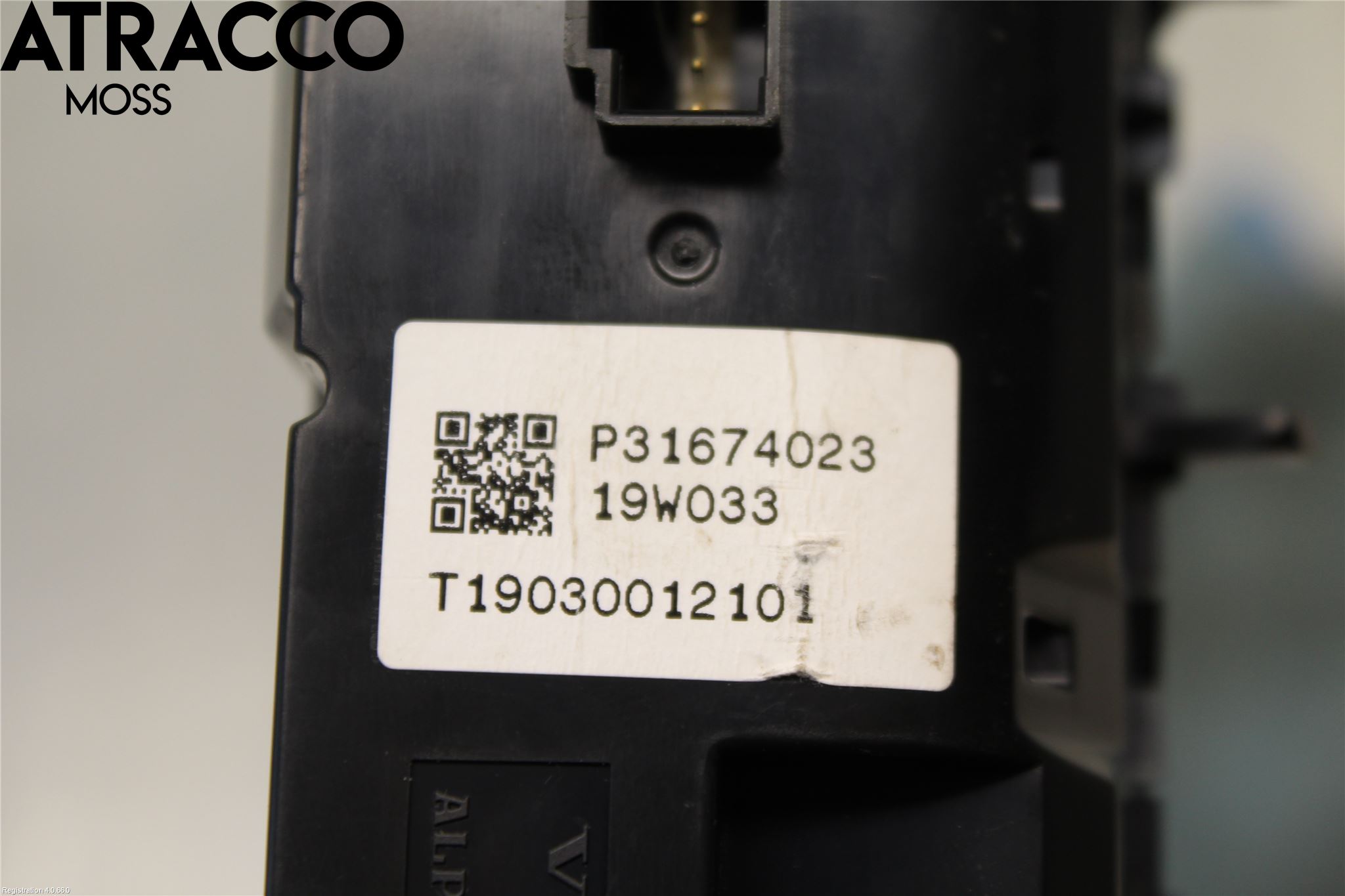 Volvo XC90/RECHARGE 16- Strömställare Stolvärme