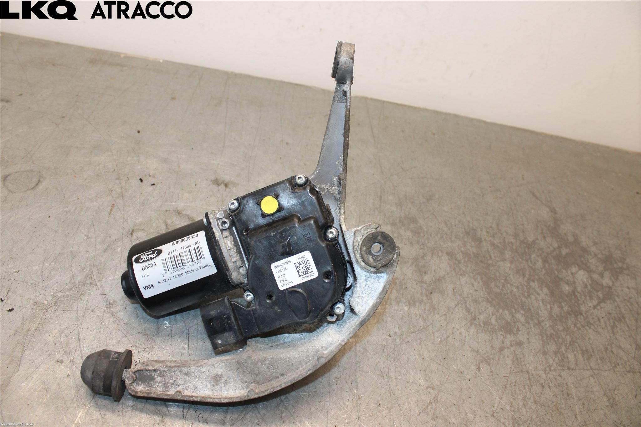 Ford TRANSIT/TOURNEO CONNECT 13-22 Torkarmekanism Vindruta
