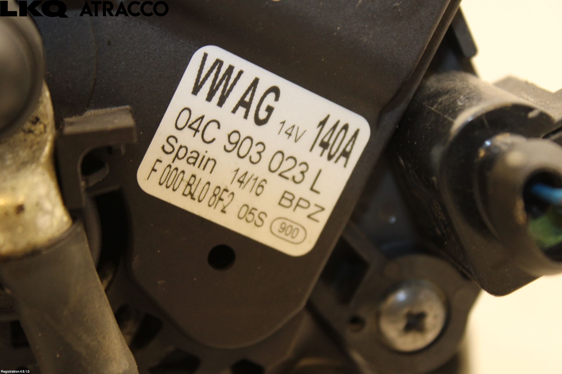 Volkswagen VW POLO 10-17 Generator