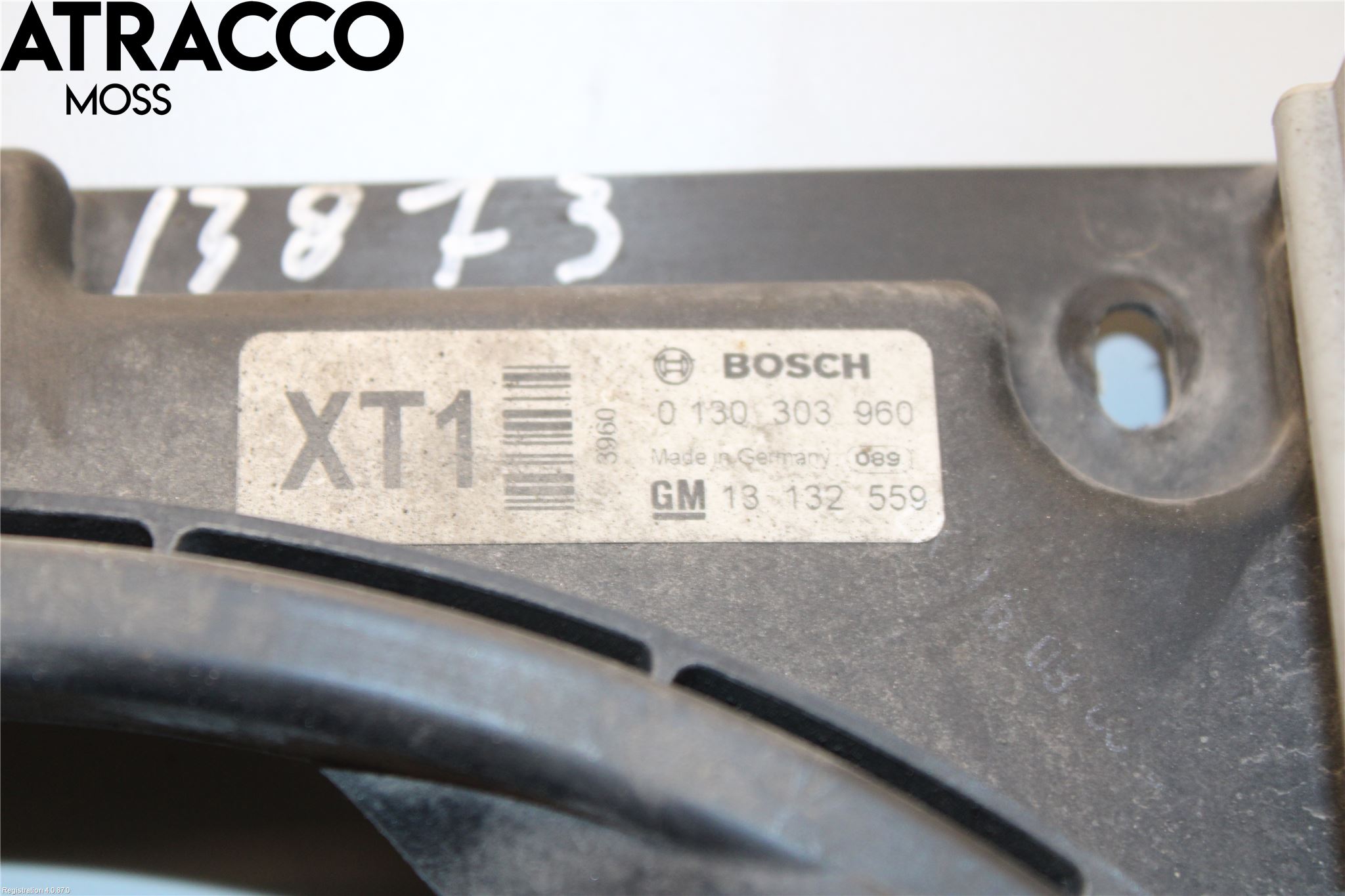Mazda 2 (DE) 08-15 Kylfläkt El