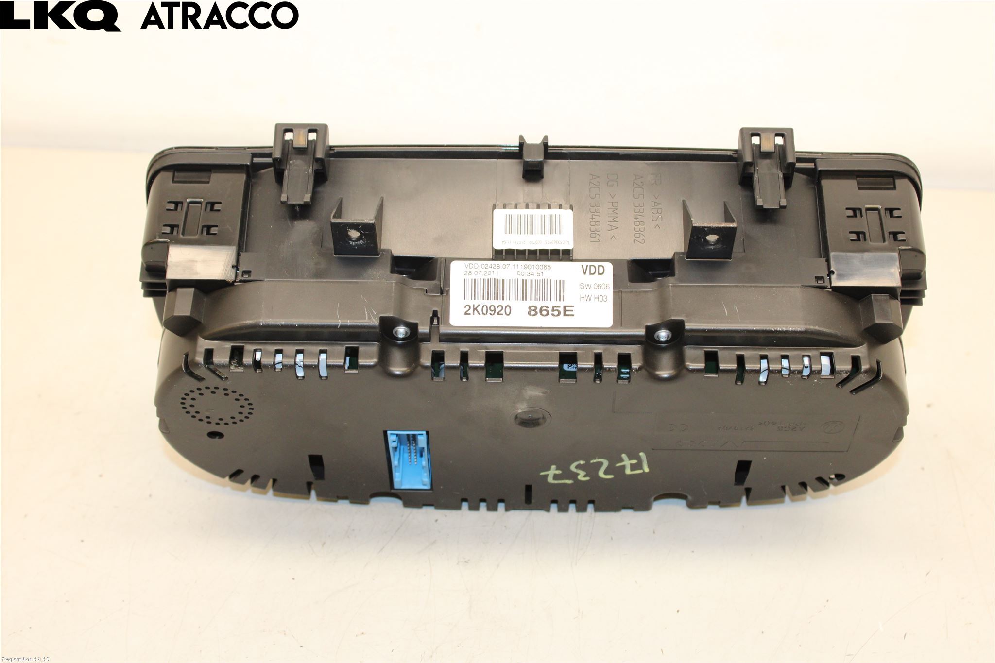 Volkswagen VW CADDY 11-15 Instrument Komb
