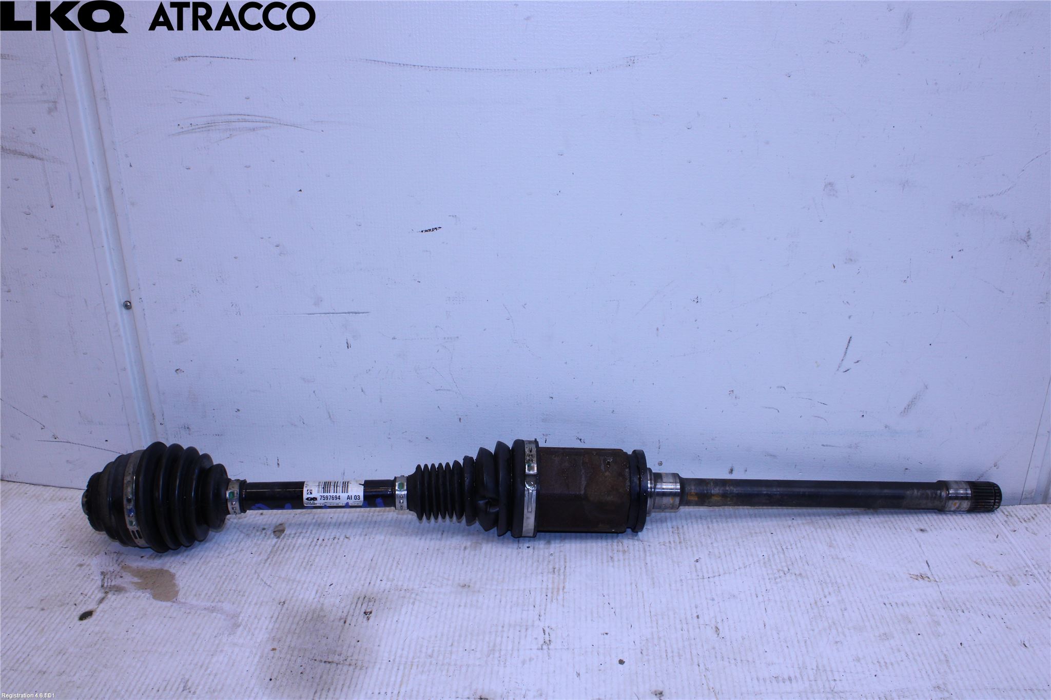 BMW 3 GT F34 13-19 Drivaxel Fram Höger