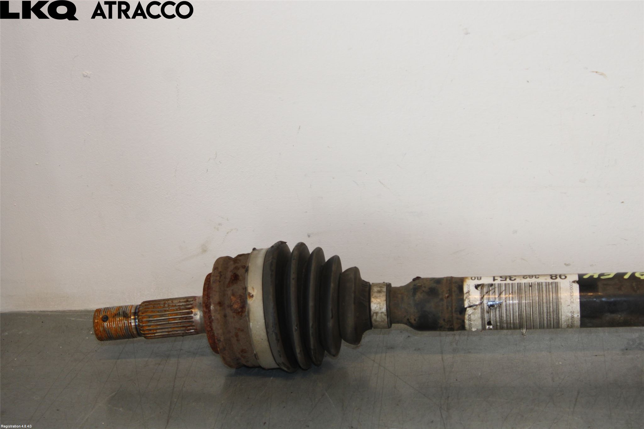 Citroen C4/E-C4 C4X/E-C4X III 21- Drivaxel Fram Höger