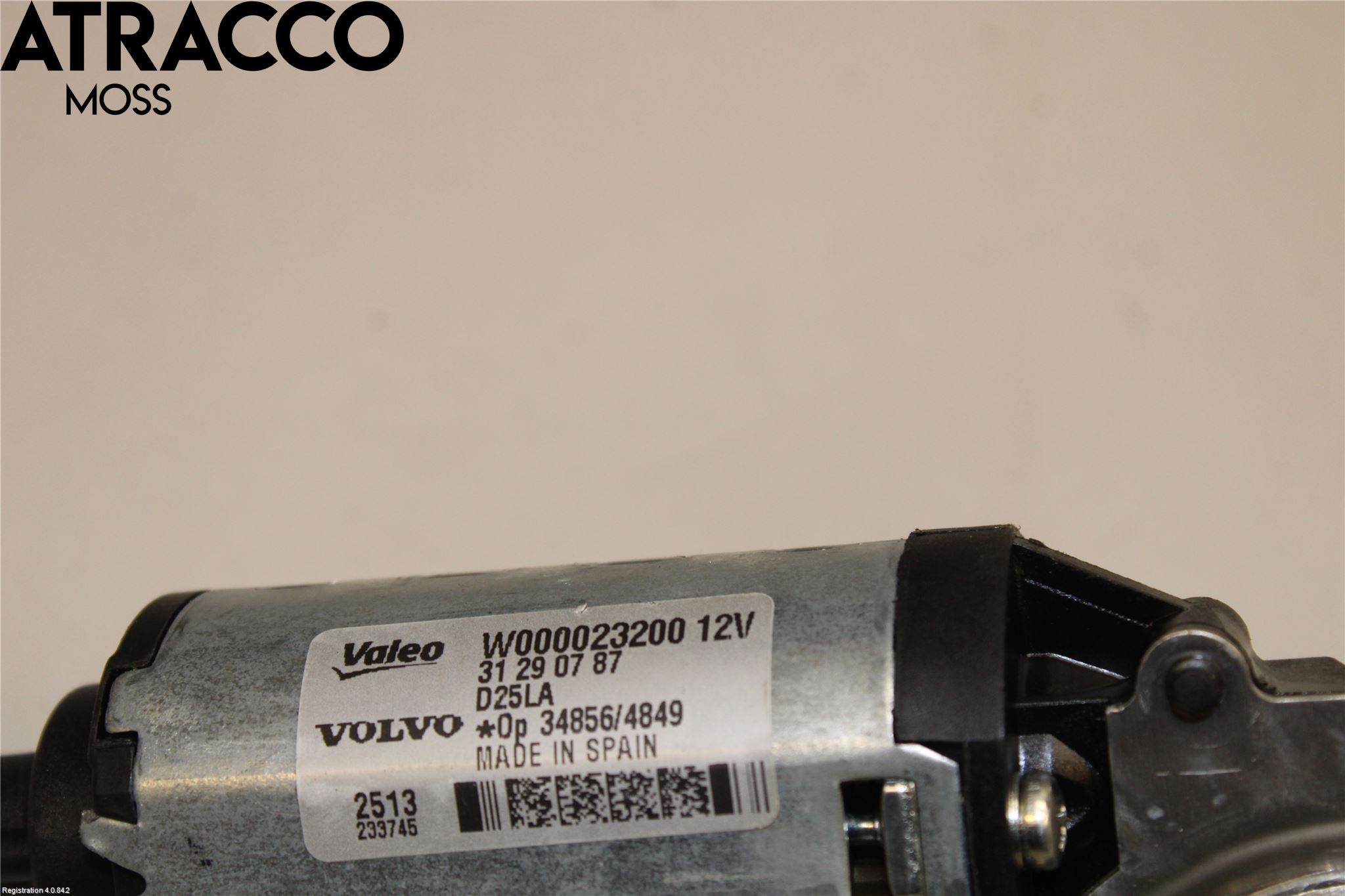 Volvo V70 14-16 Torkarmotor Baklucka