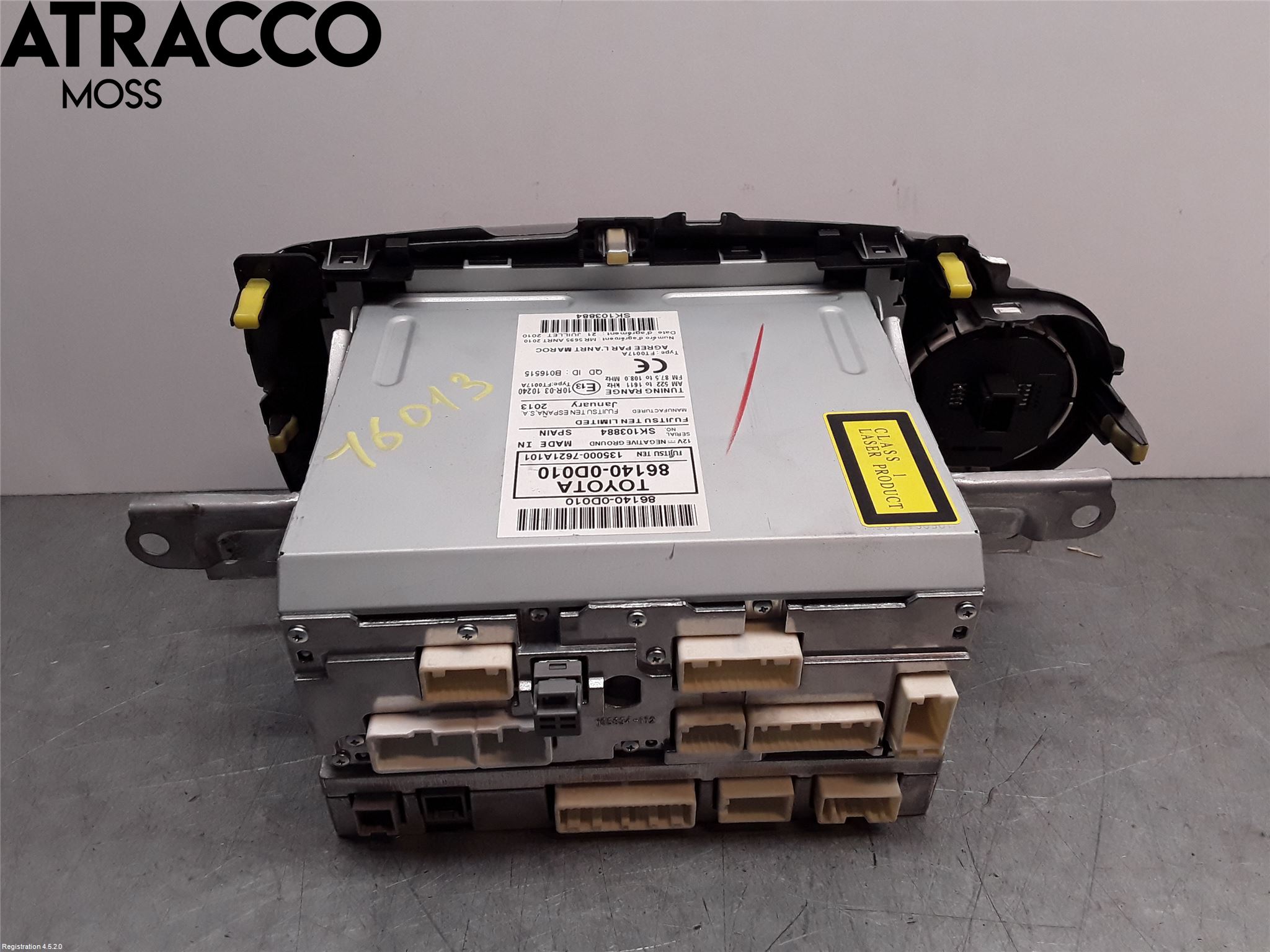 Toyota YARIS XP130 12-14 Radio