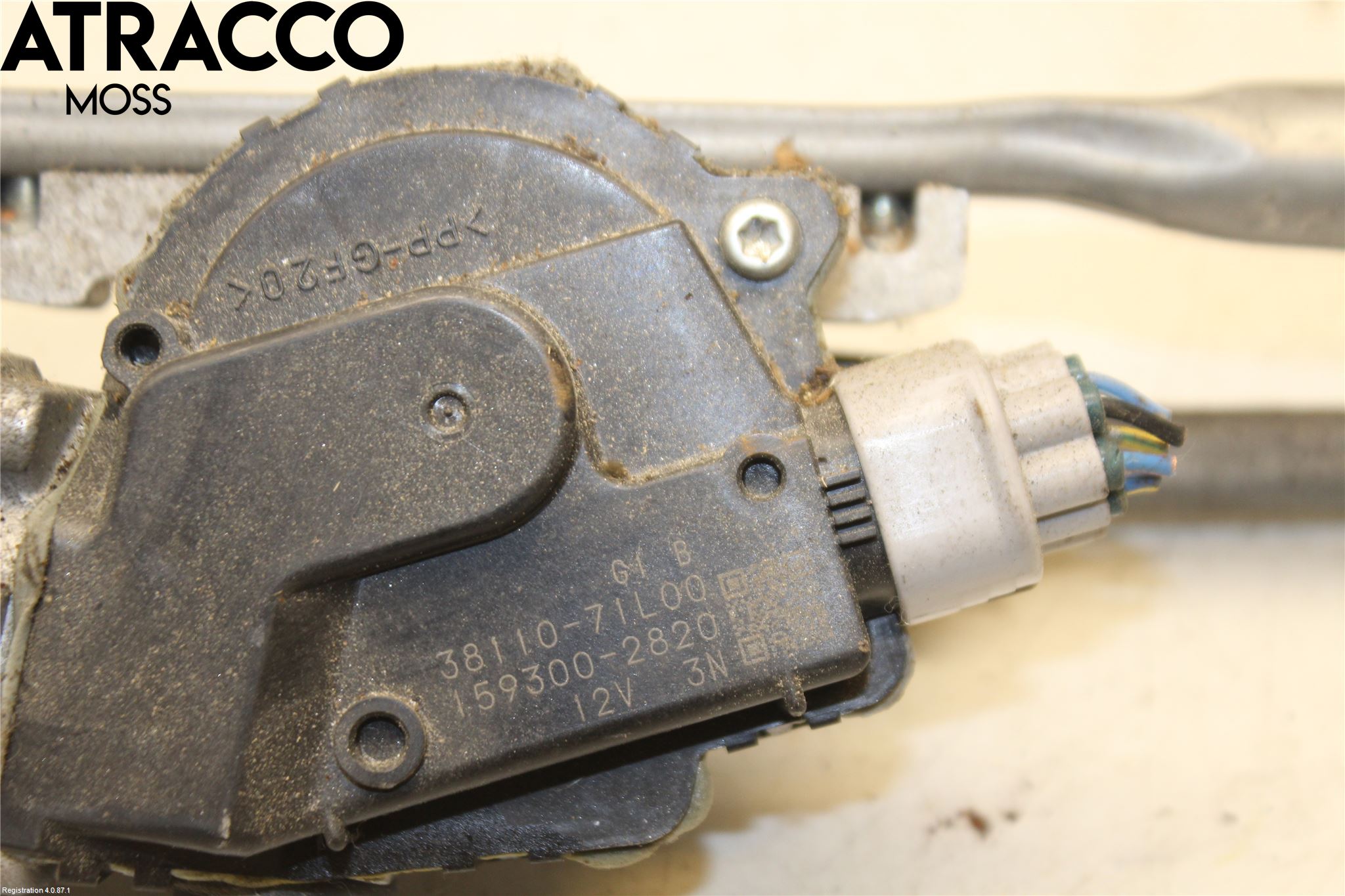 Suzuki SWIFT 11-16 Torkarmotor Vindruta