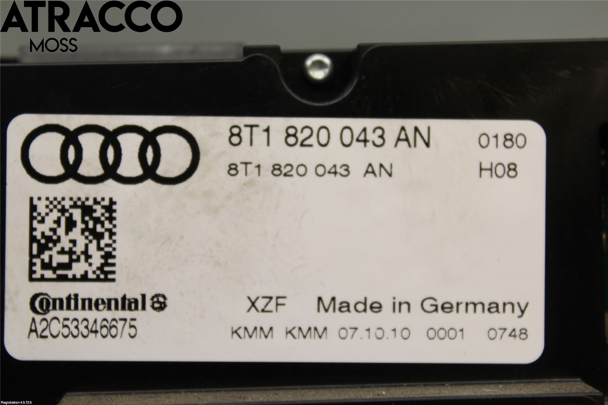 Audi Q5 09-16 Ac Styrenhet Ac Manöveren