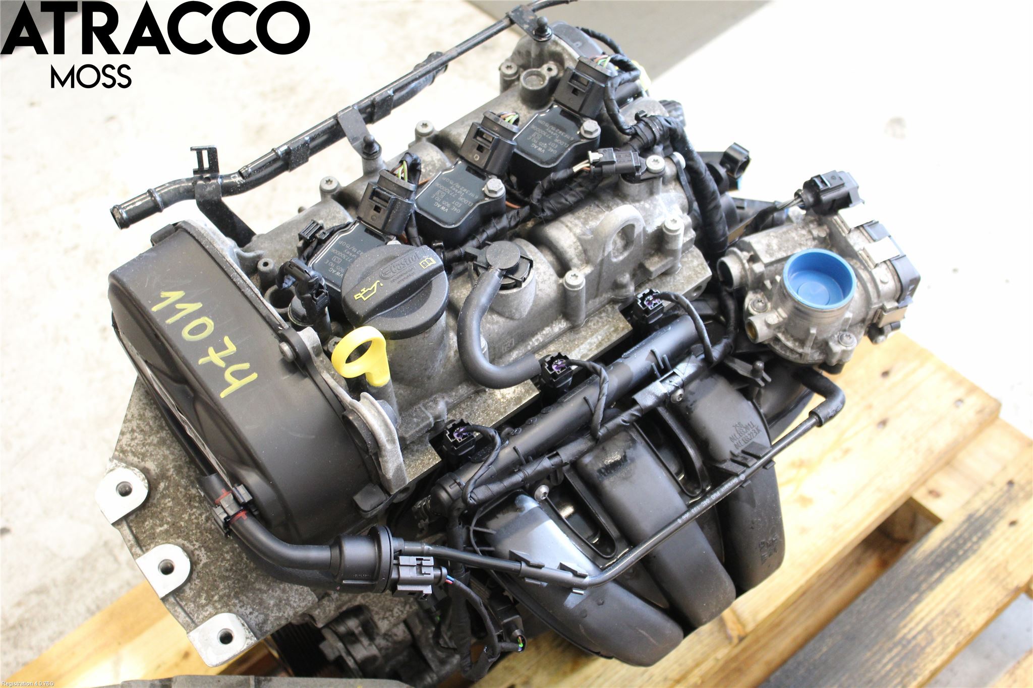 Volkswagen VW POLO 10-17 Motor Bensin