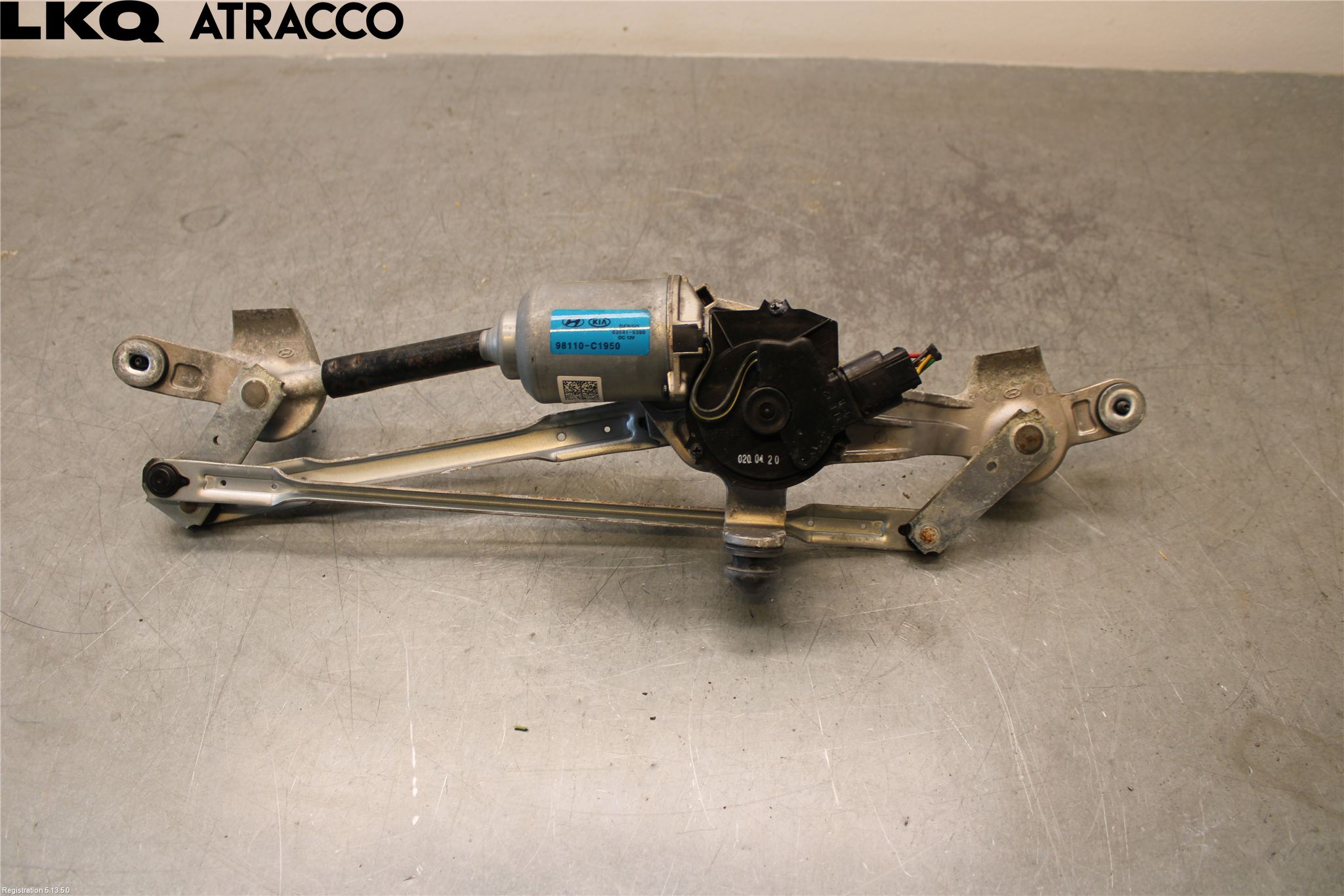 Hyundai KONA/ELECTRIC OS 18-23 Torkarmotor Vindruta