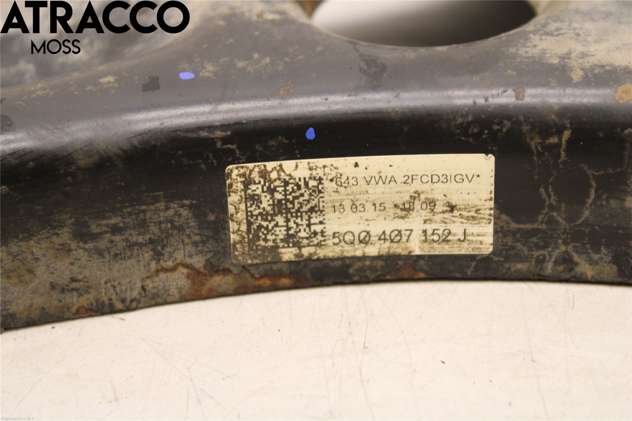 Volkswagen VW GOLF / E-GOLF VII 13-20 Bärarm Fram Undre Hö