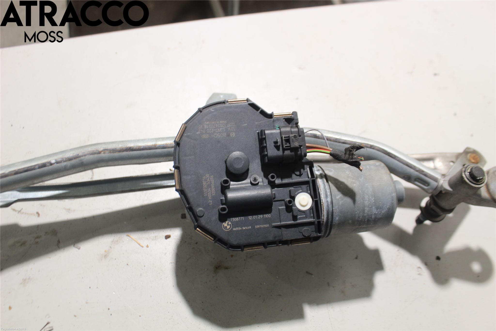 BMW 5 F10/F11/F18 09-17 Torkarmotor Vindruta