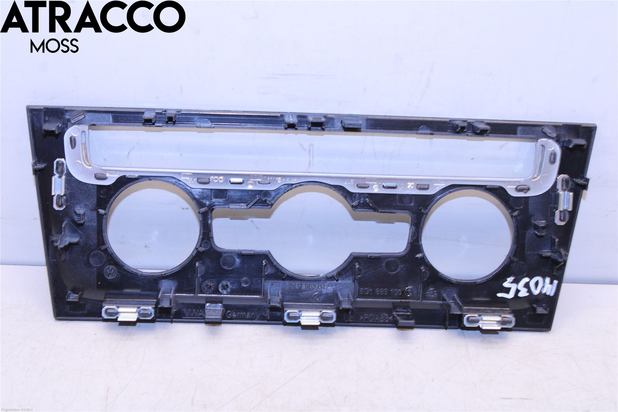 Volkswagen VW GOLF / E-GOLF VII 13-20 Instrument-Radio Sarg