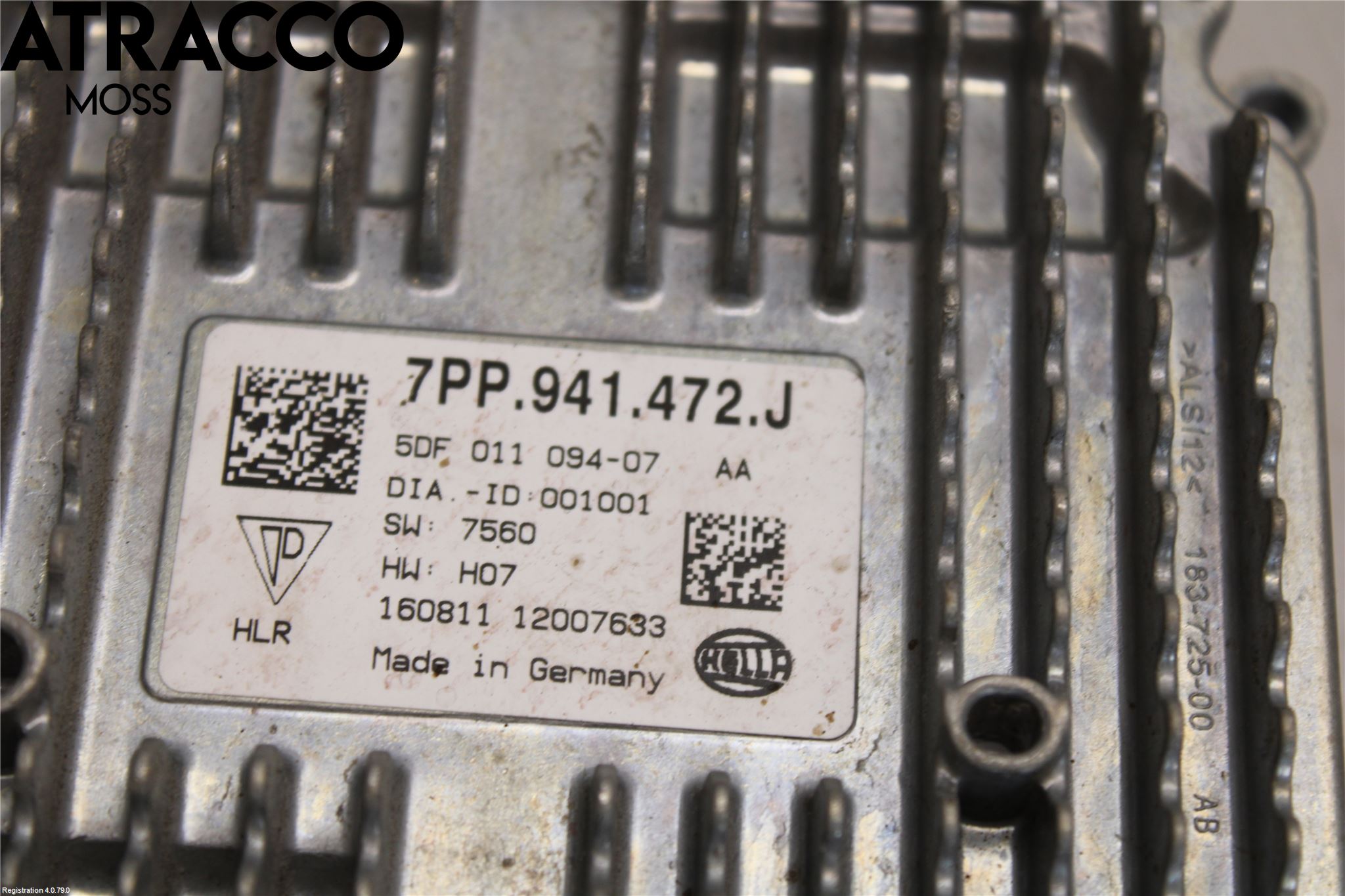Audi A6/S6 4G 11-18 Styrenhet Strålkastare