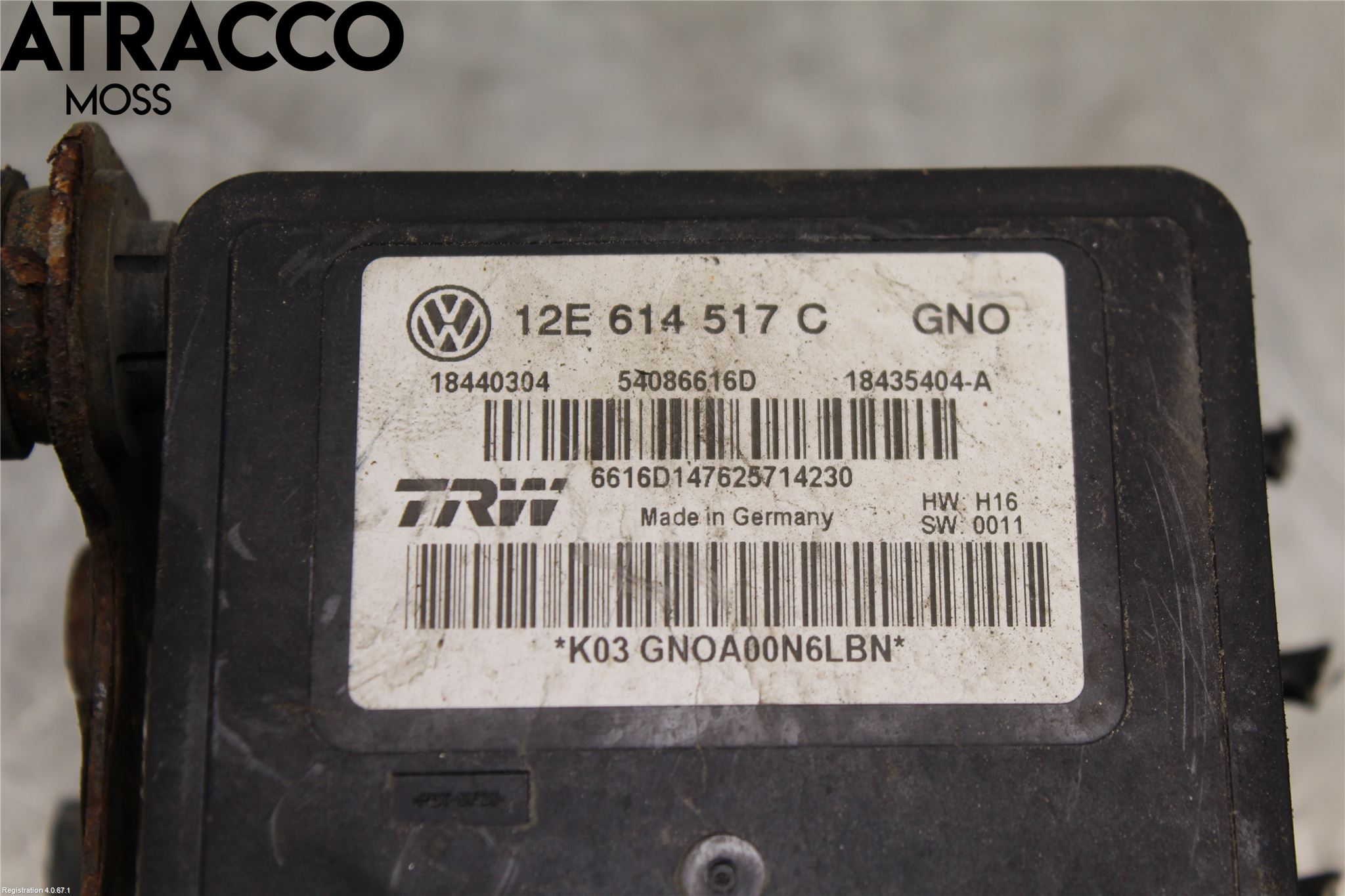 Volkswagen VW UP! / E-UP! Abs Hydraulaggregat