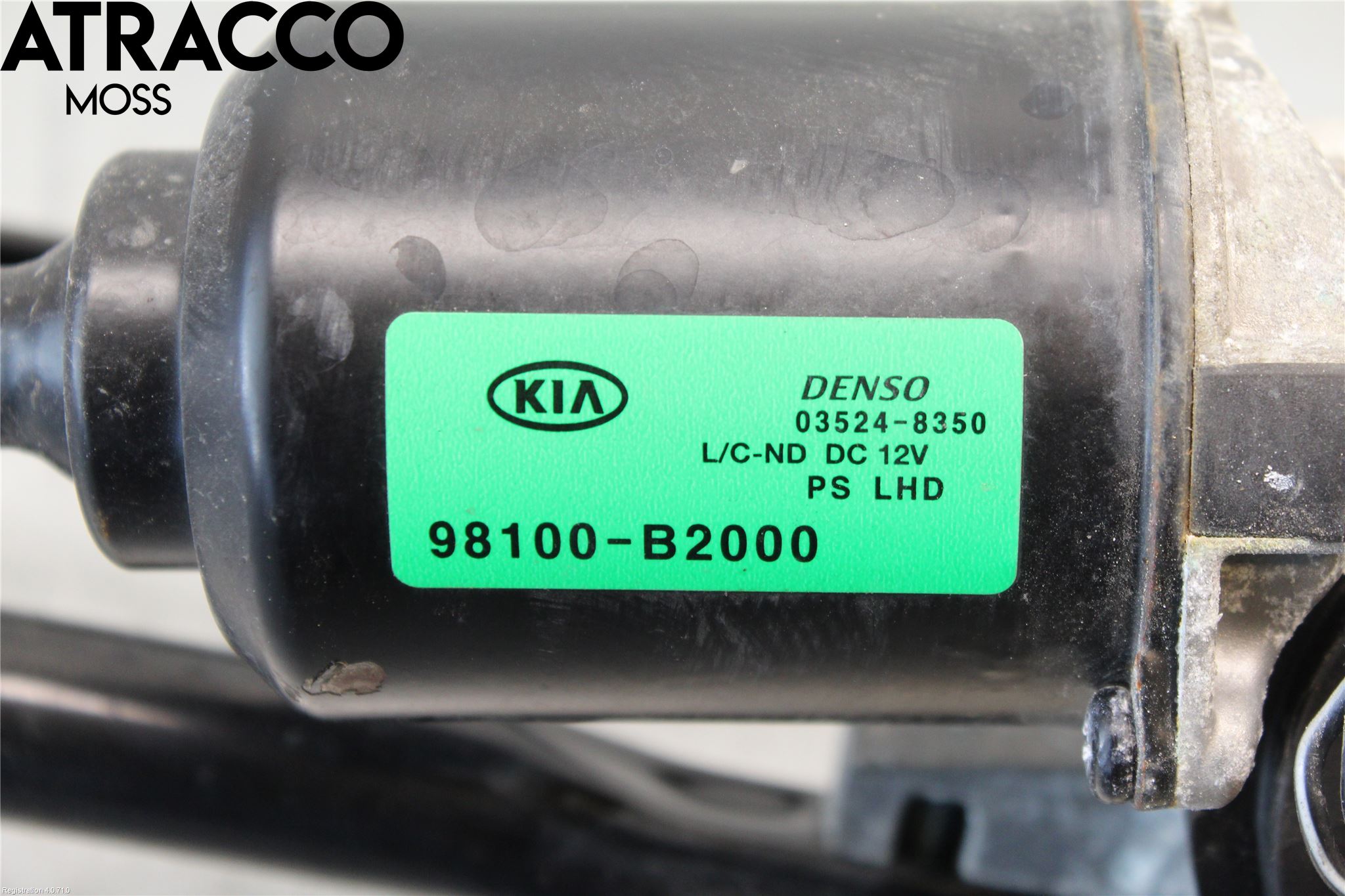 Kia SOUL 09- Torkarmotor Vindruta