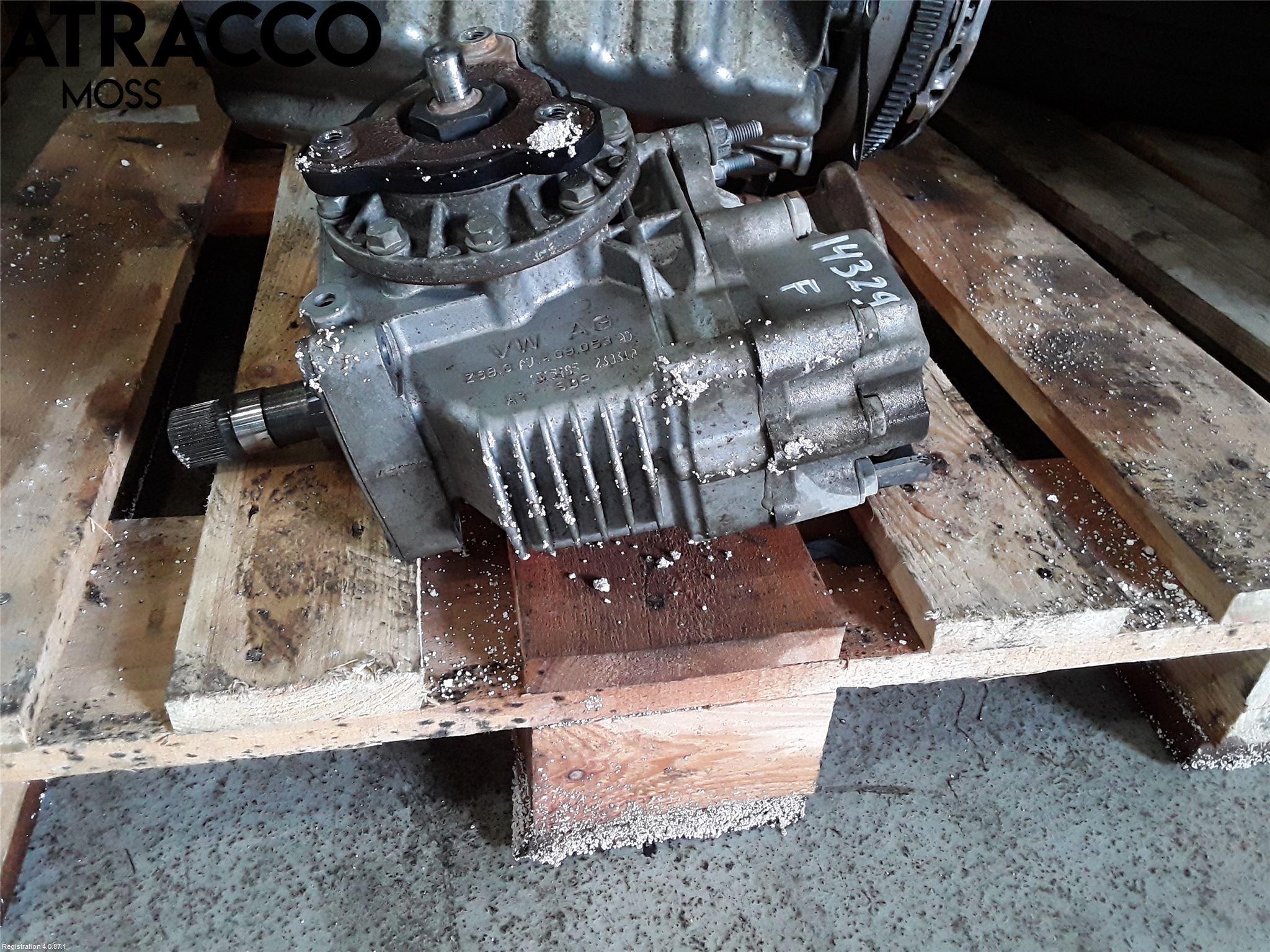 Volkswagen VW CADDY 16-20 Växel Fördelningslåda