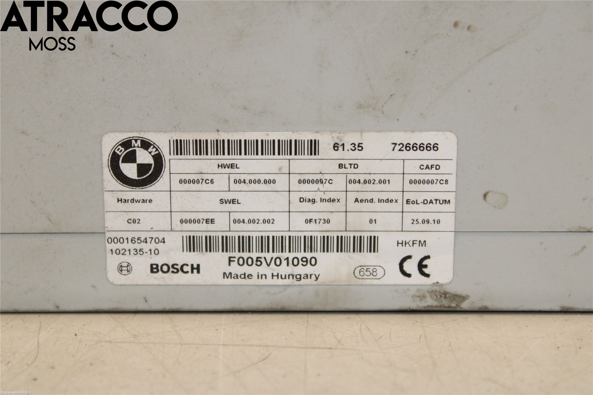 BMW X3 F25 10-17 Styrenhet Övrigt