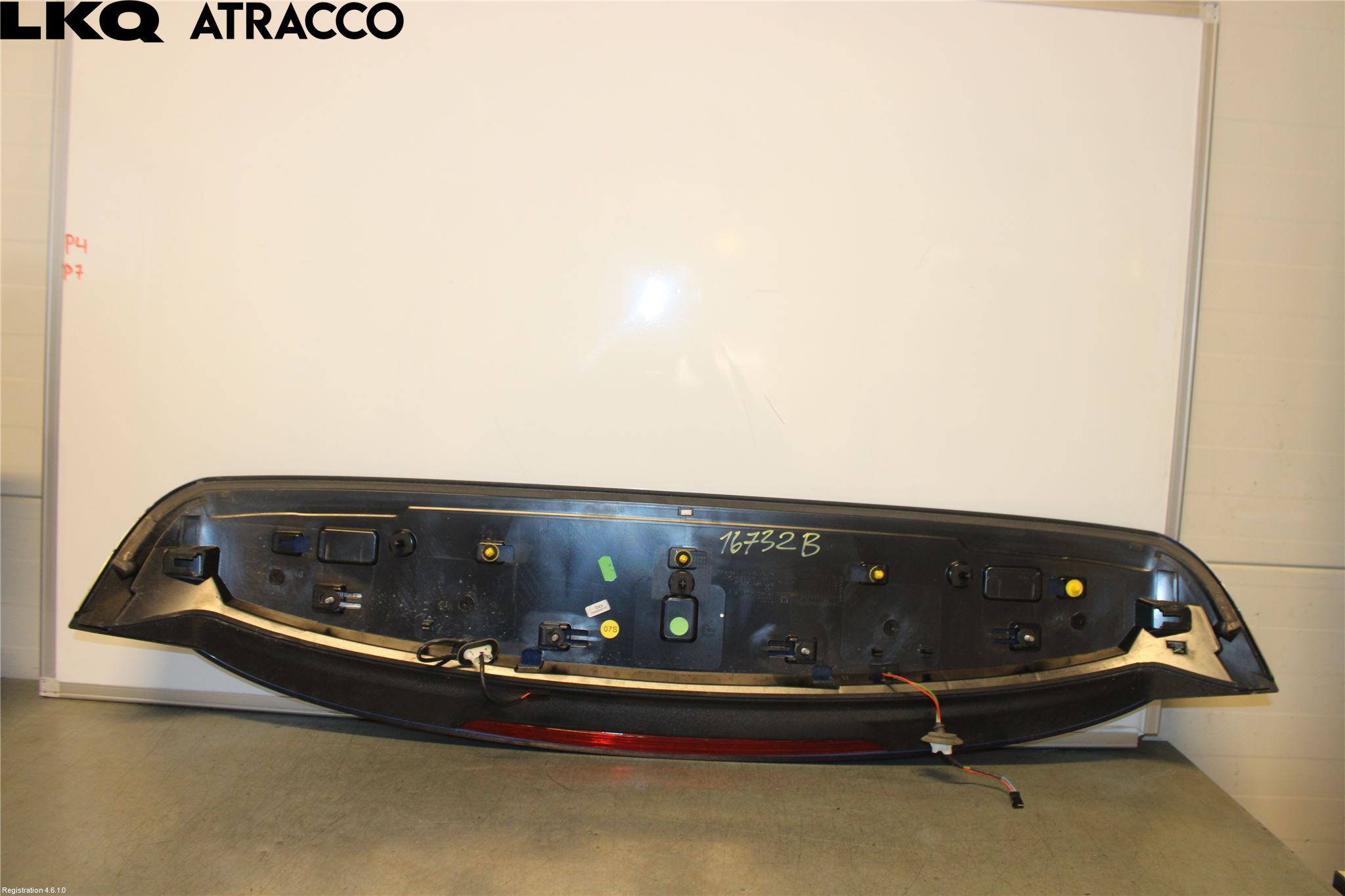 Audi A3/S3 05-13 Spoiler Baklucka