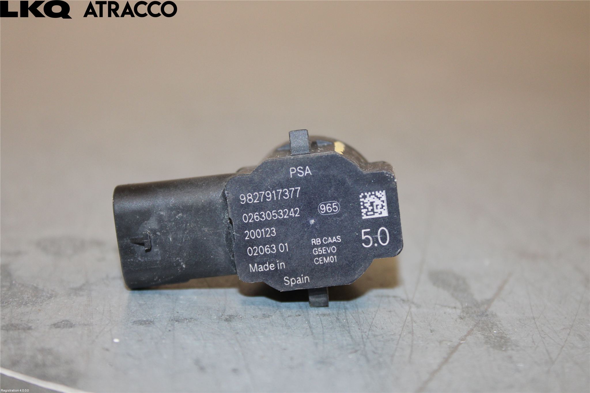 Peugeot 3008 09-16 Parkeringshjälp Frontsensor