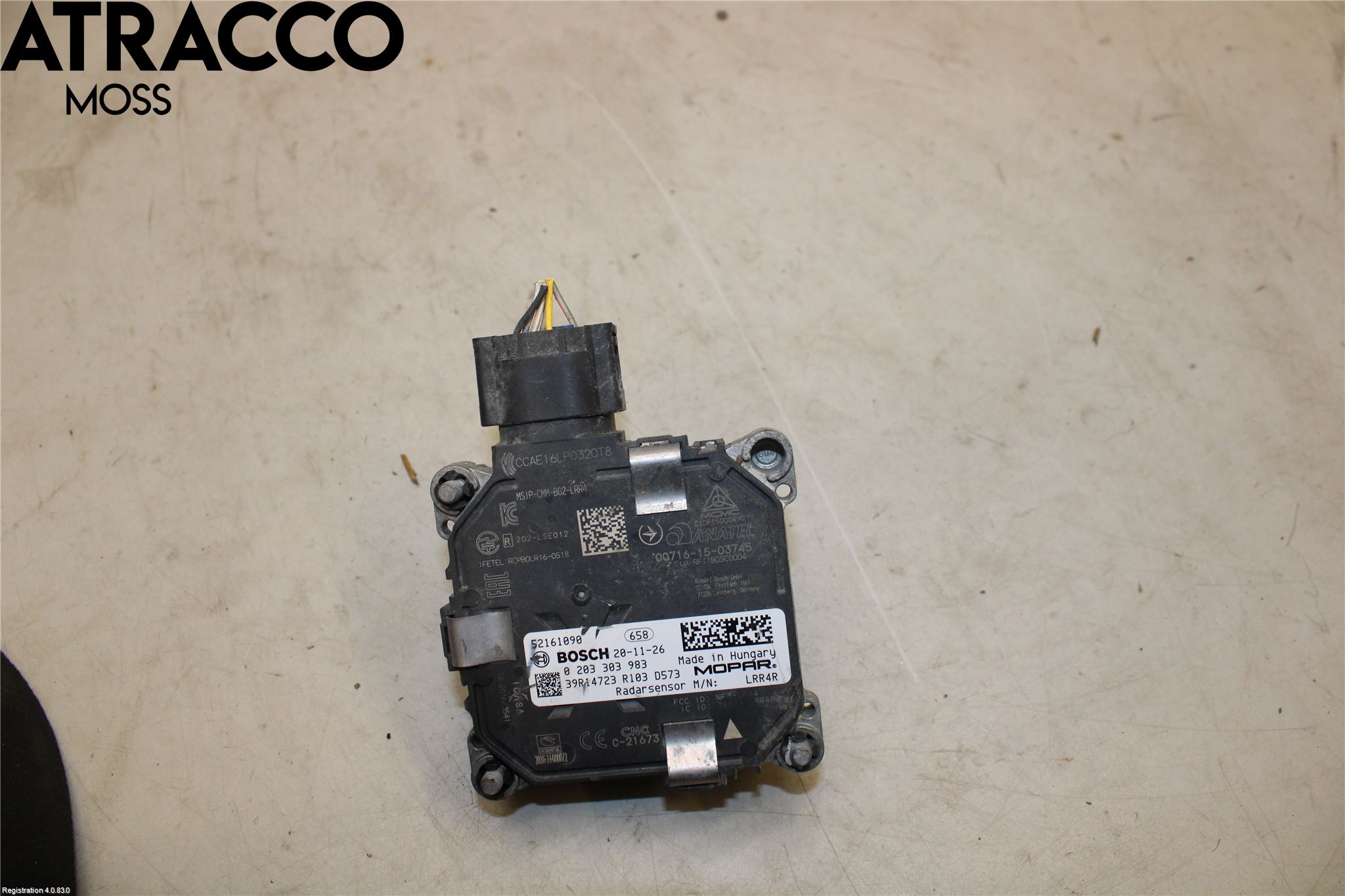 Jeep COMPASS Regnsensor