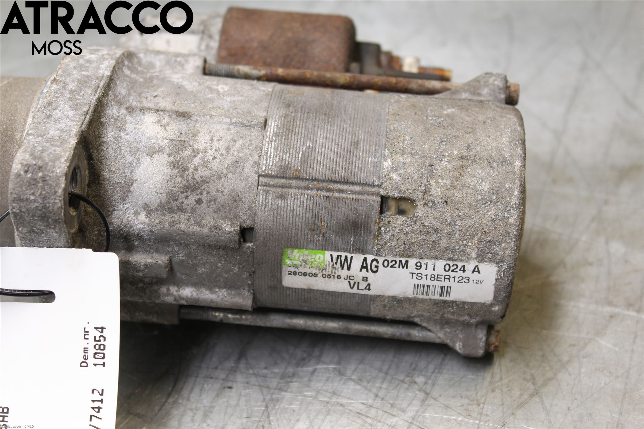 Volkswagen VW TIGUAN 07-16 Startmotor Diesel