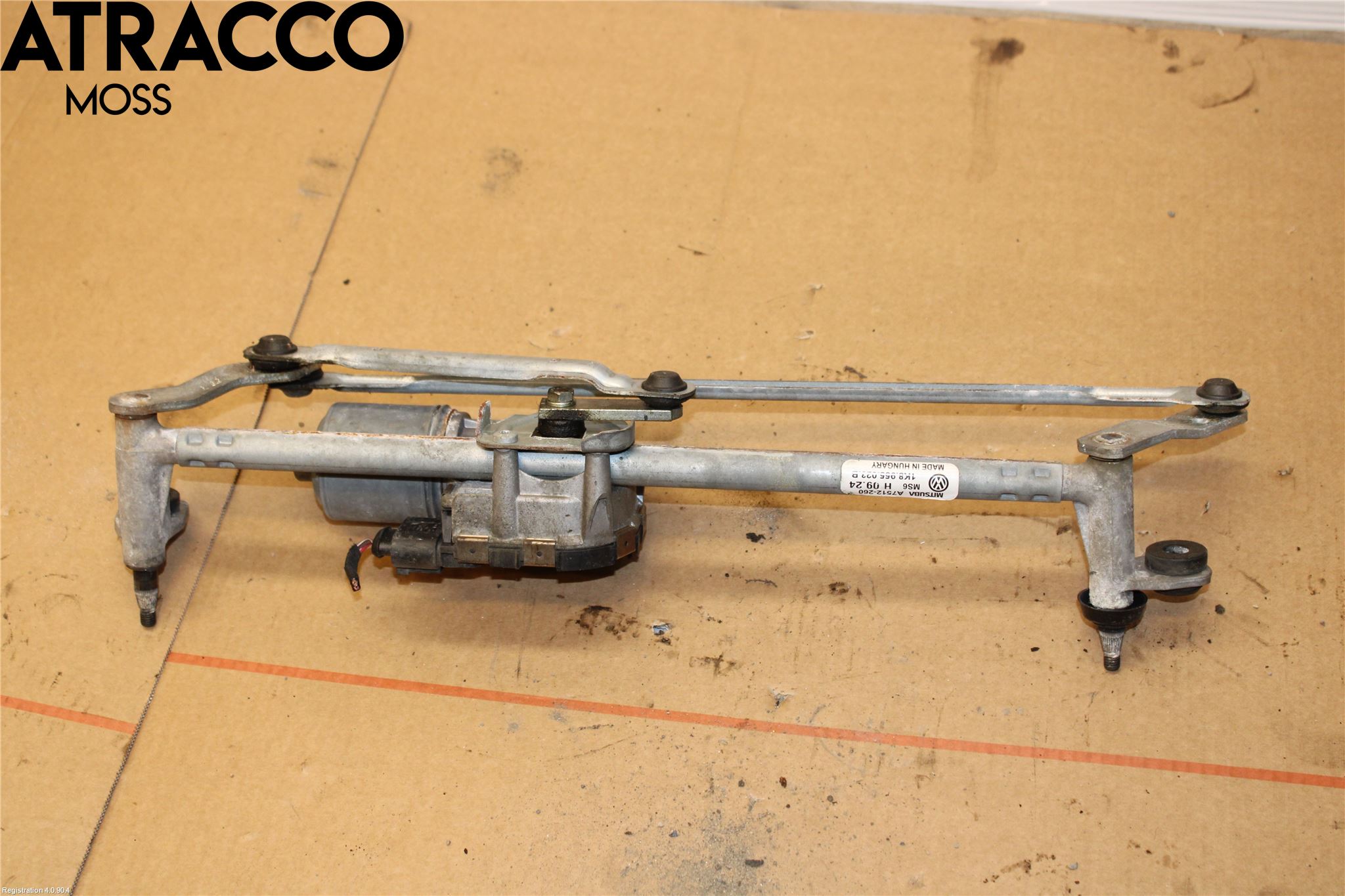 Volkswagen VW SCIROCCO 09-17 Torkarmotor Baklucka