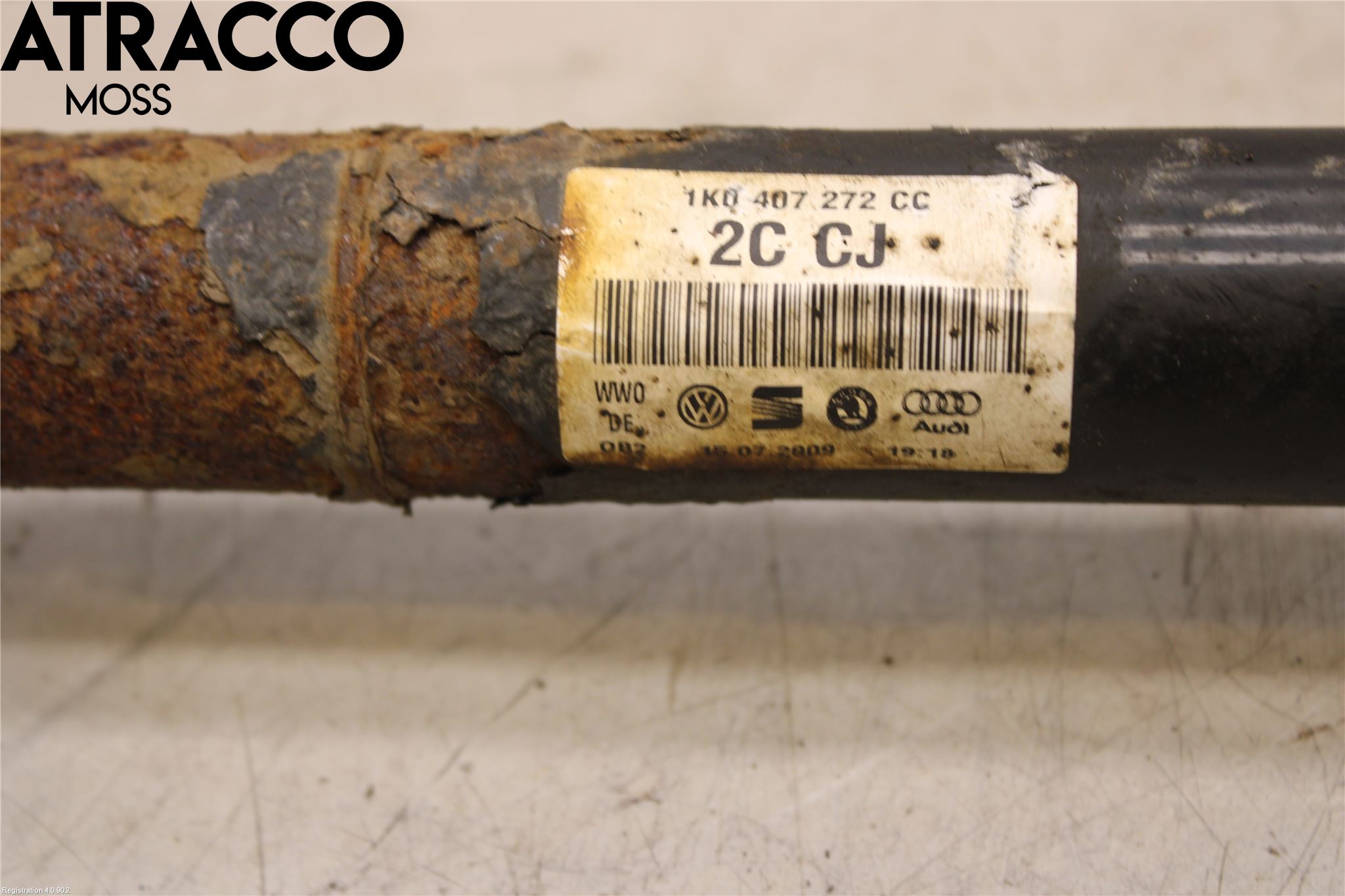 Audi A3/S3 05-13 Drivaxel Fram Höger