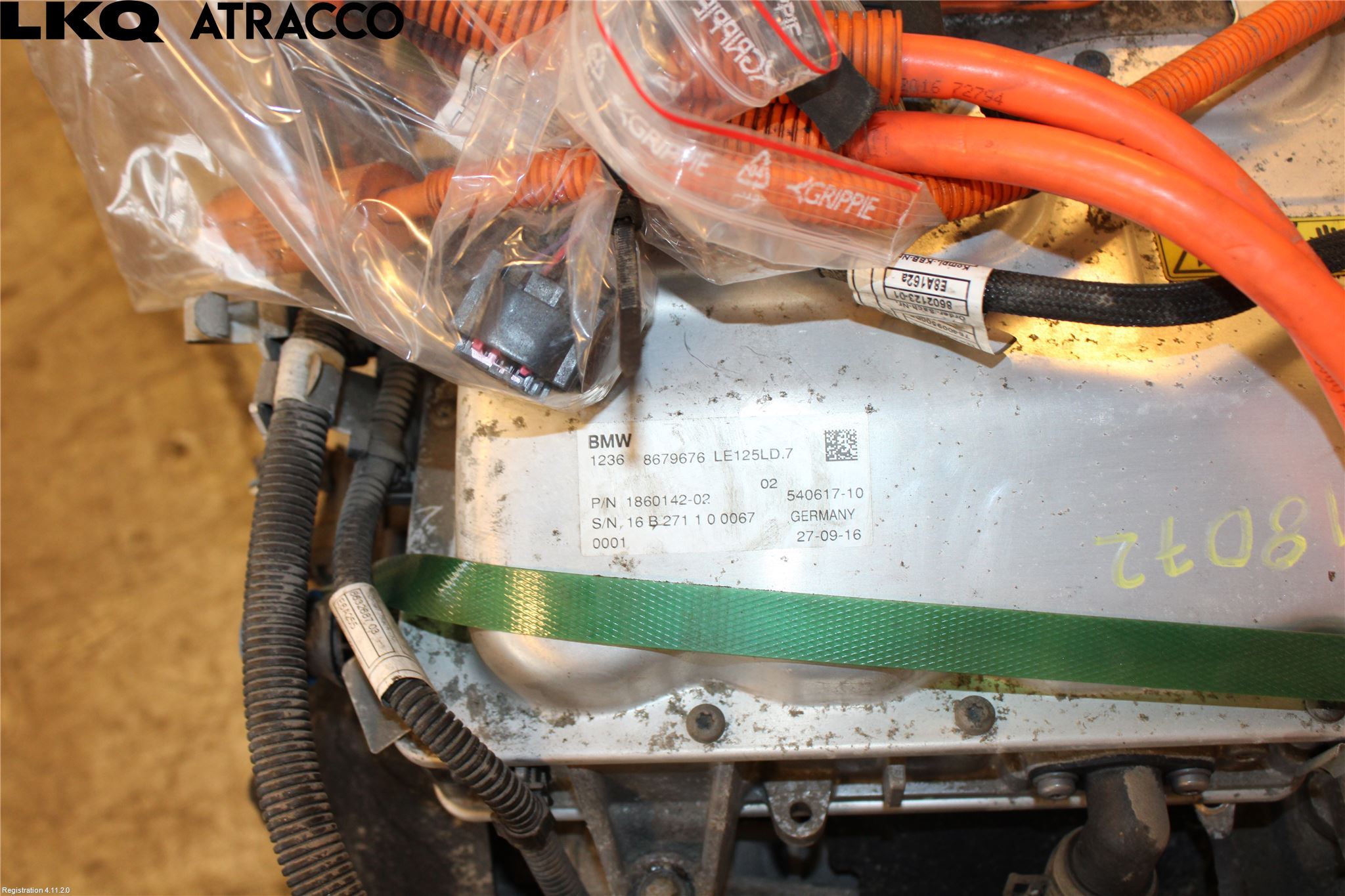 BMW i3 I01 13-22 Motor Elektrisk Bak
