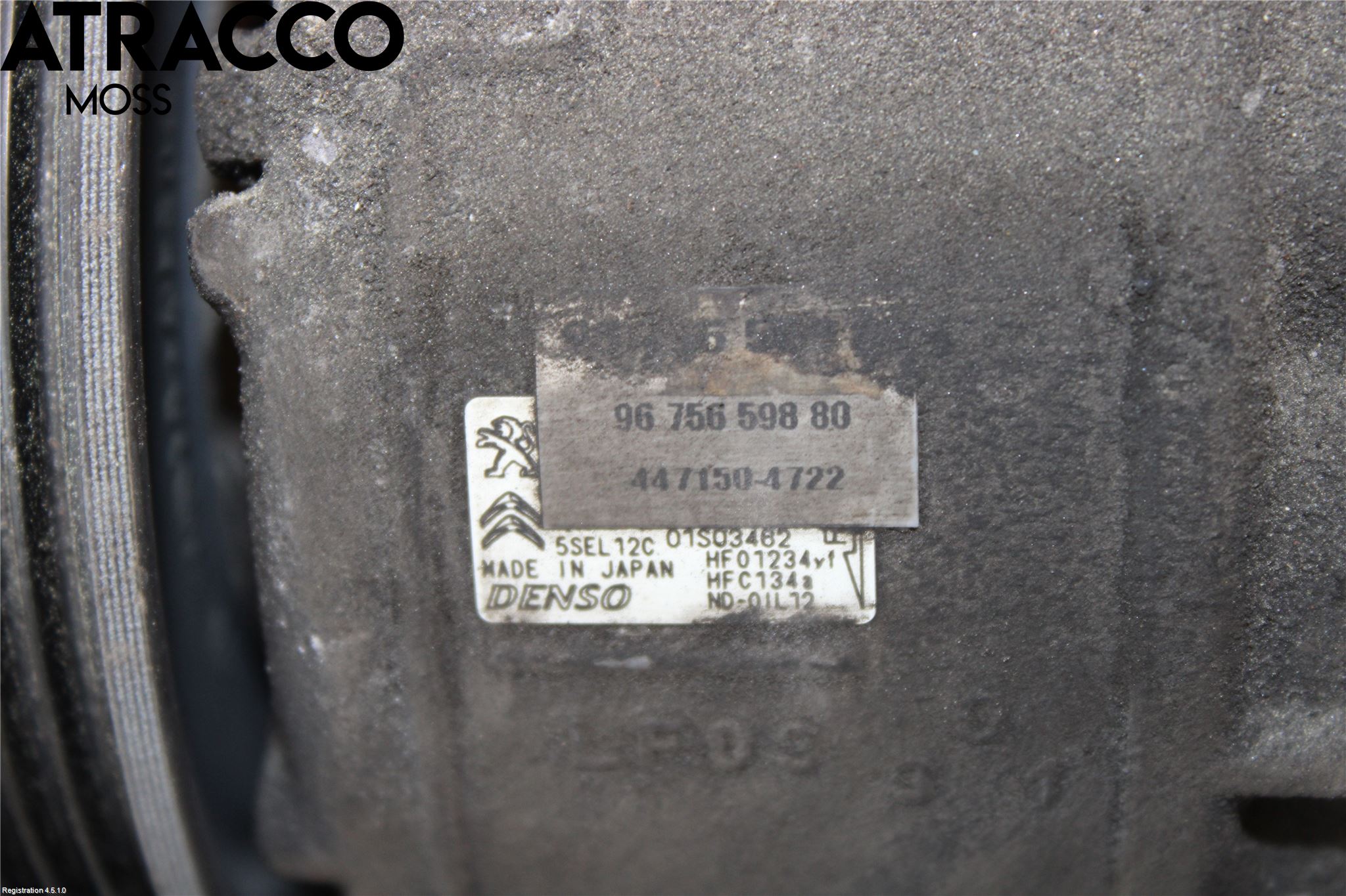 Citroen C4 CACTUS 14-20 Ac Kompressor