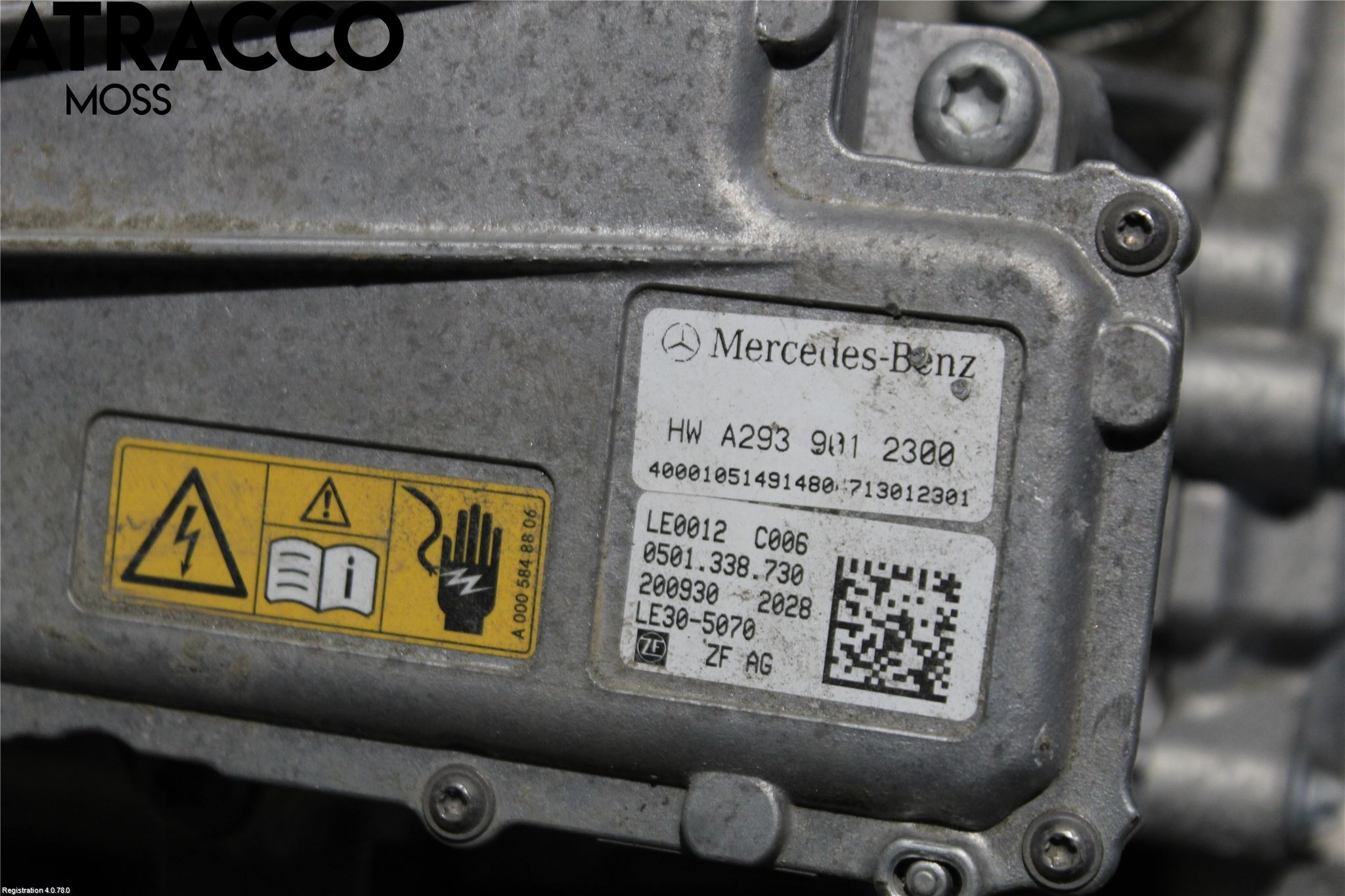 Mercedes-Benz MB EQC (N293) 20- Motor Elektisk Fram