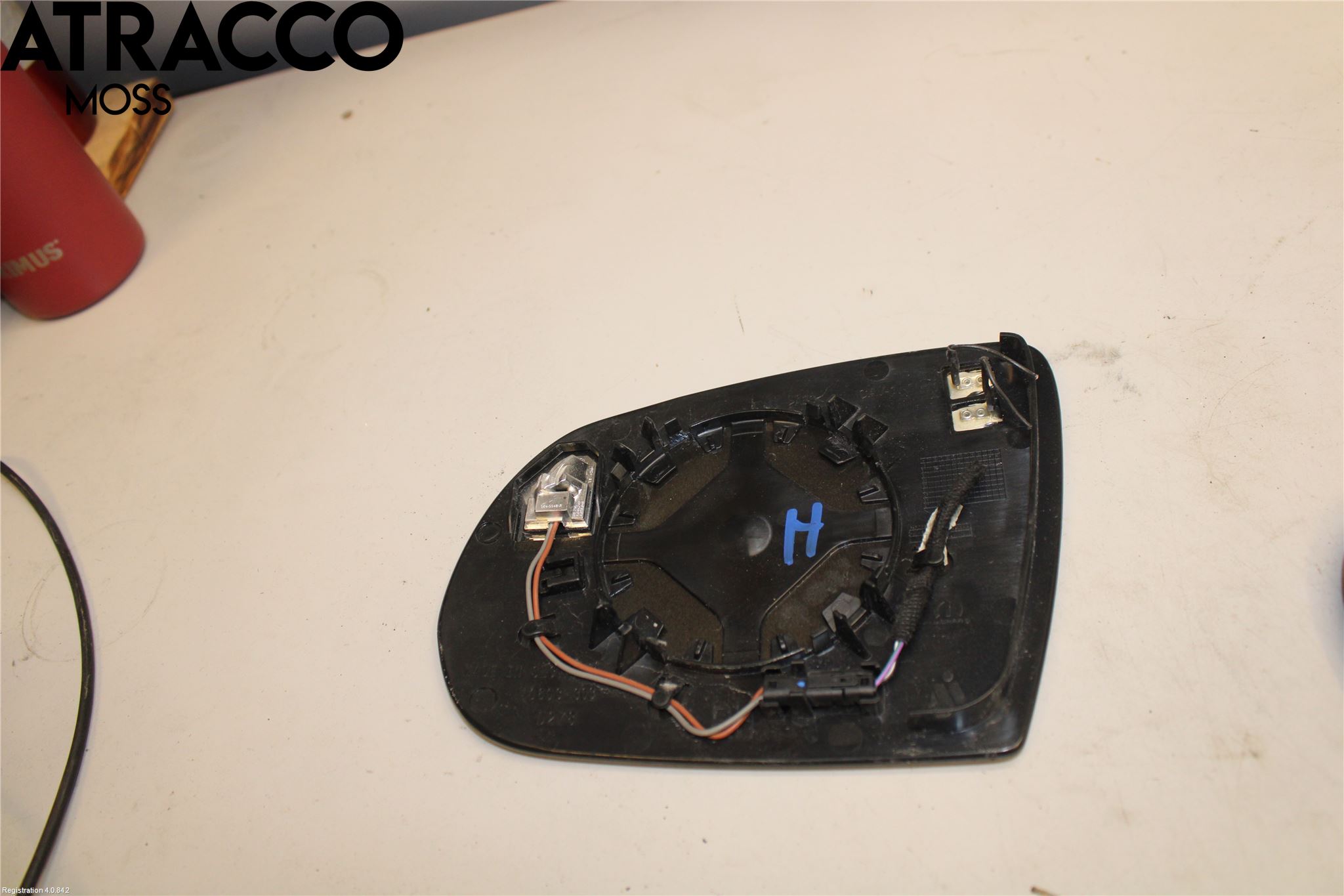 Jeep COMPASS Spegelglas Hö